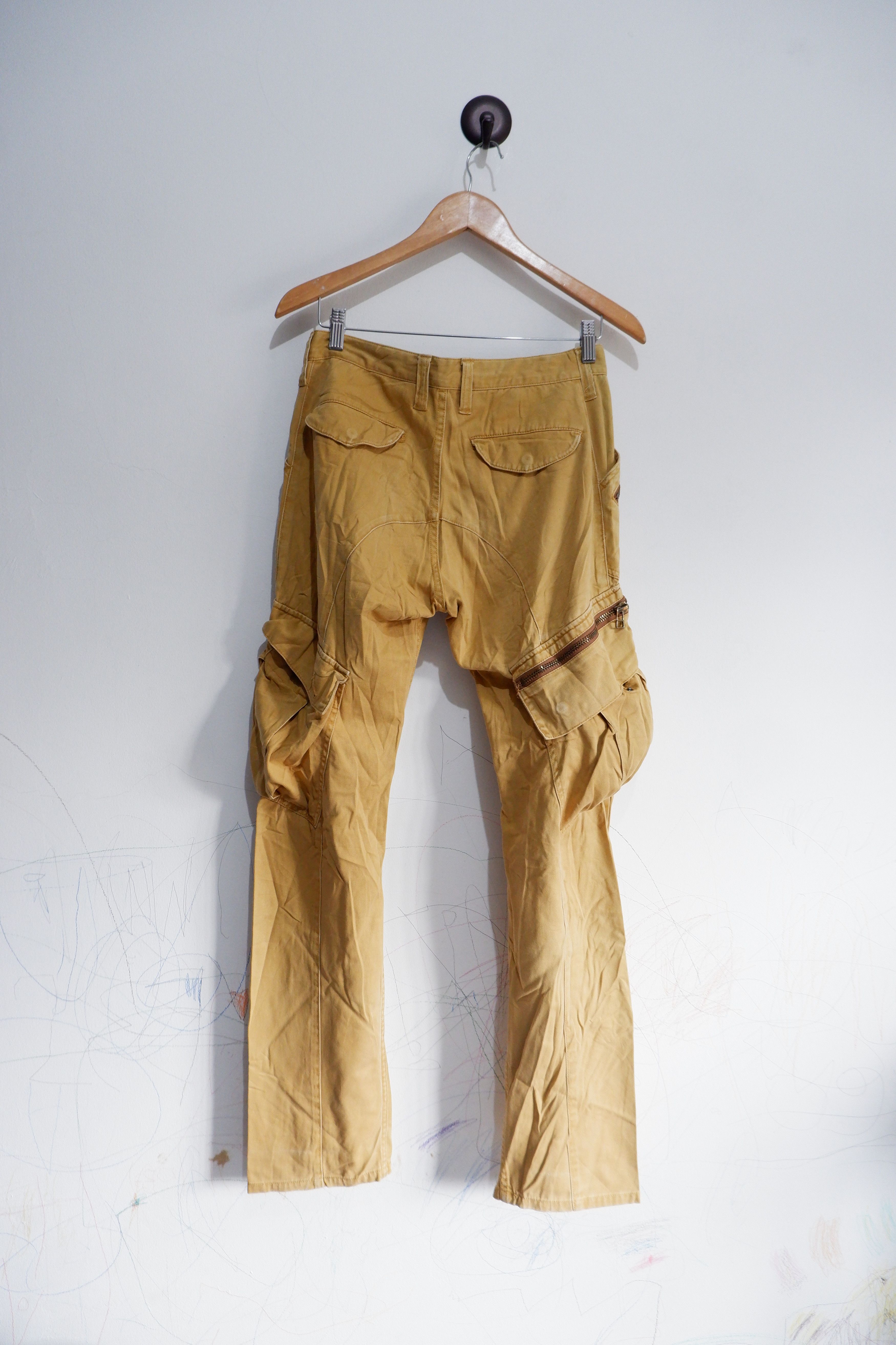 In The Attic Vintage Semantic Design Cargo Pants Size US 30 / EU 46 - 2 Thumbnail