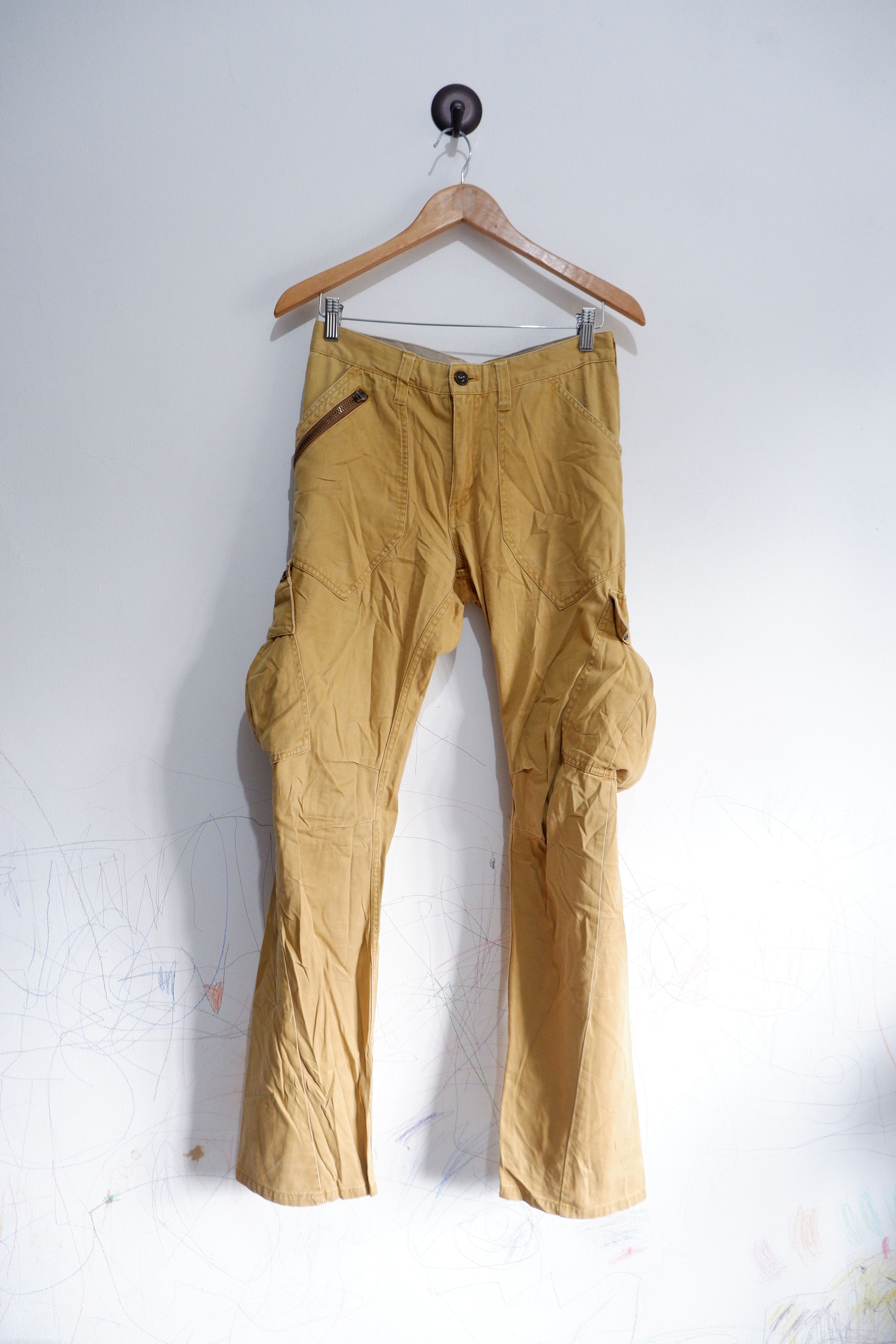 In The Attic Vintage Semantic Design Cargo Pants Size US 30 / EU 46 - 1 Thumbnail