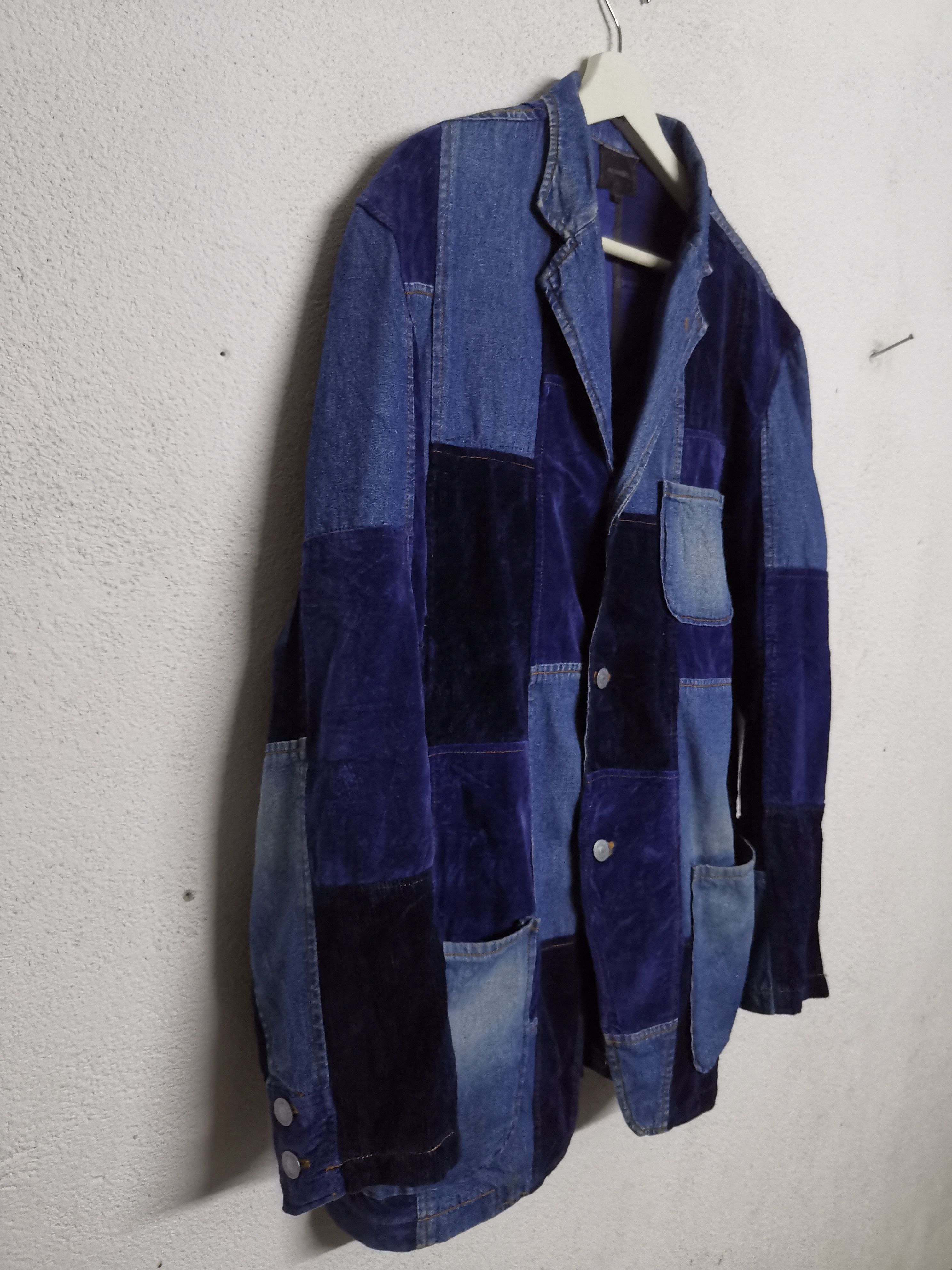 Designer Acoustic Kapital Visvim Inspire Patchwork Jacket | Grailed