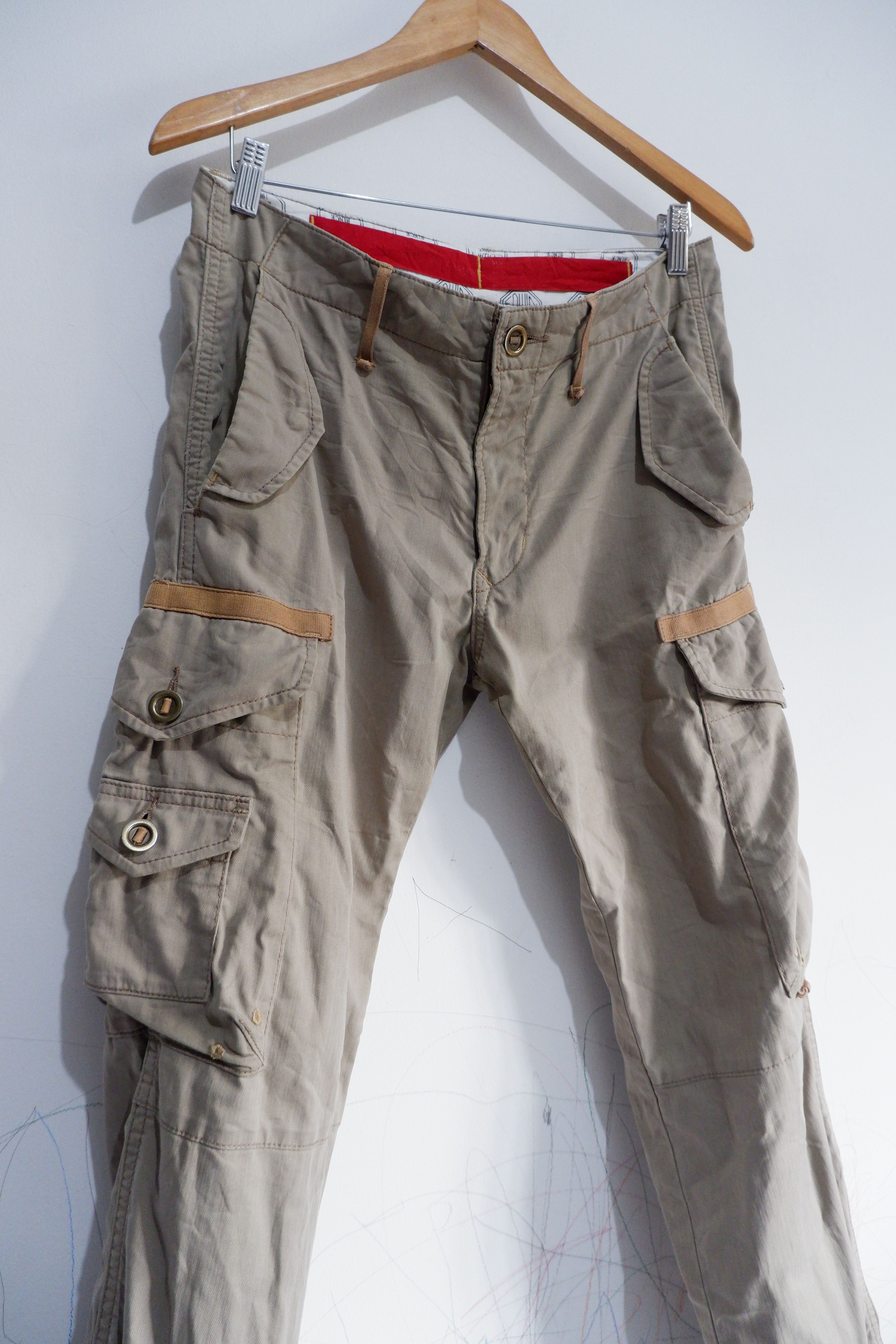 Edwin Vintage Edwin Hbt Cargo Multi Pocket Pants Size US 32 / EU 48 - 3 Thumbnail