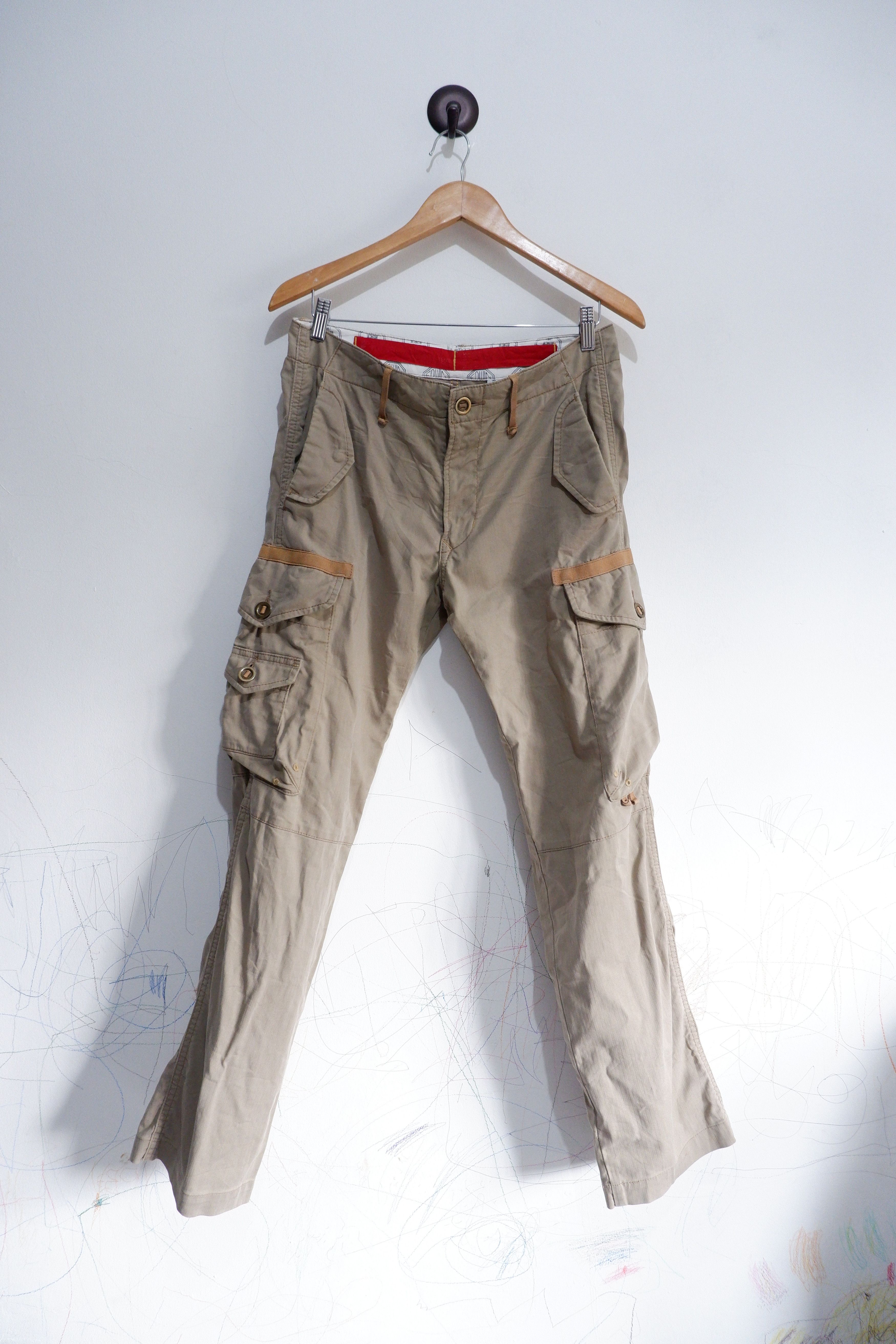 Edwin Vintage Edwin Hbt Cargo Multi Pocket Pants Size US 32 / EU 48 - 1 Thumbnail