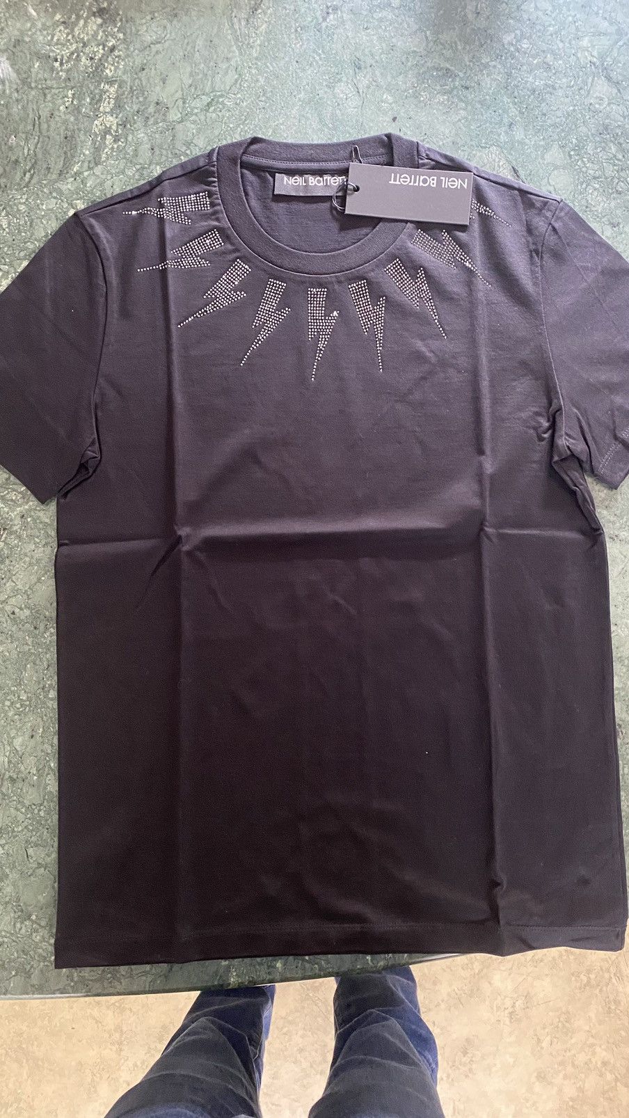 Neil Barrett Neil Barrett T-shirt thunderbolt tshirt NWT Size US XS / EU 42 / 0 - 3 Thumbnail