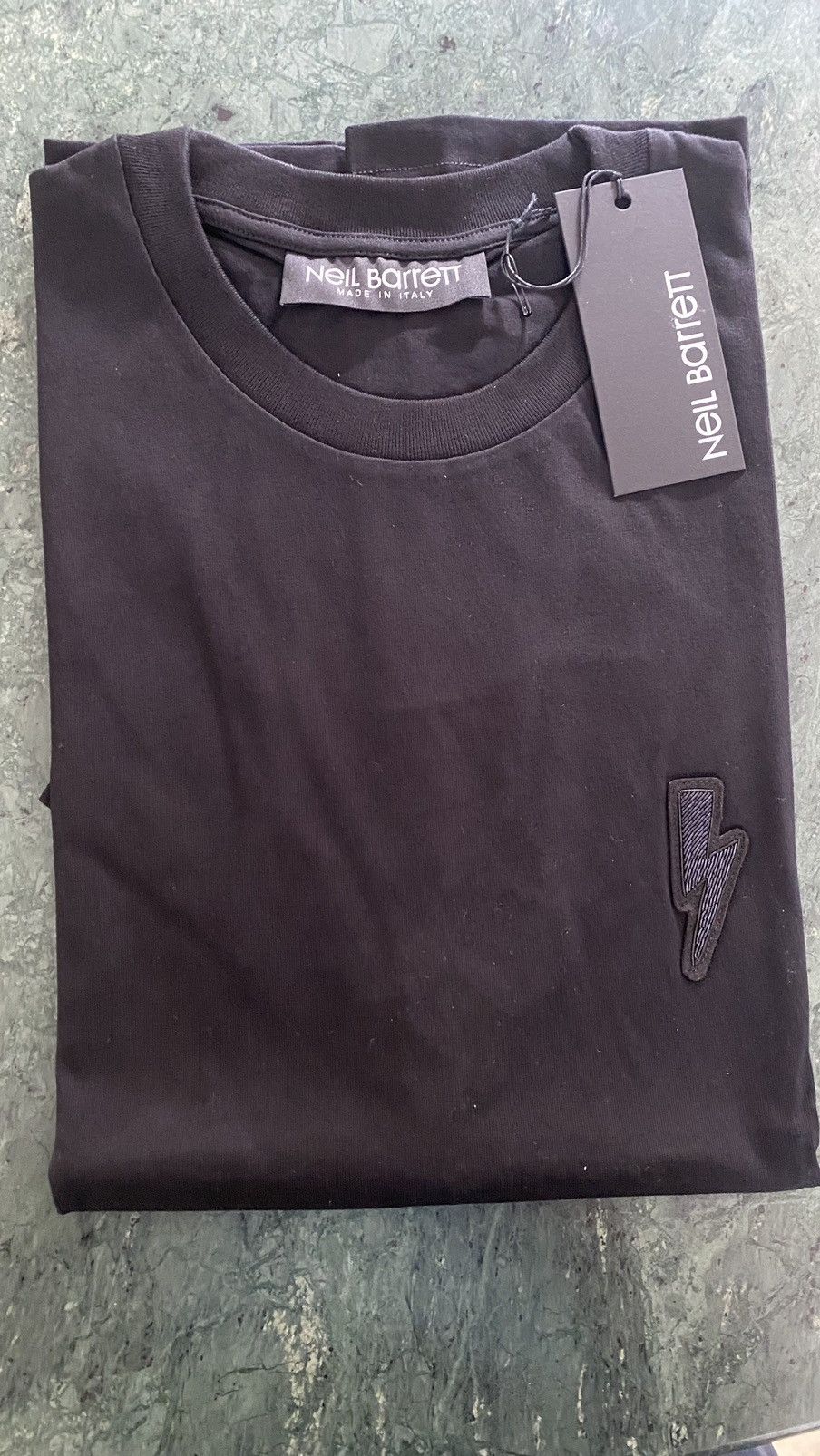 Neil Barrett thunderbolt tshirt NWT