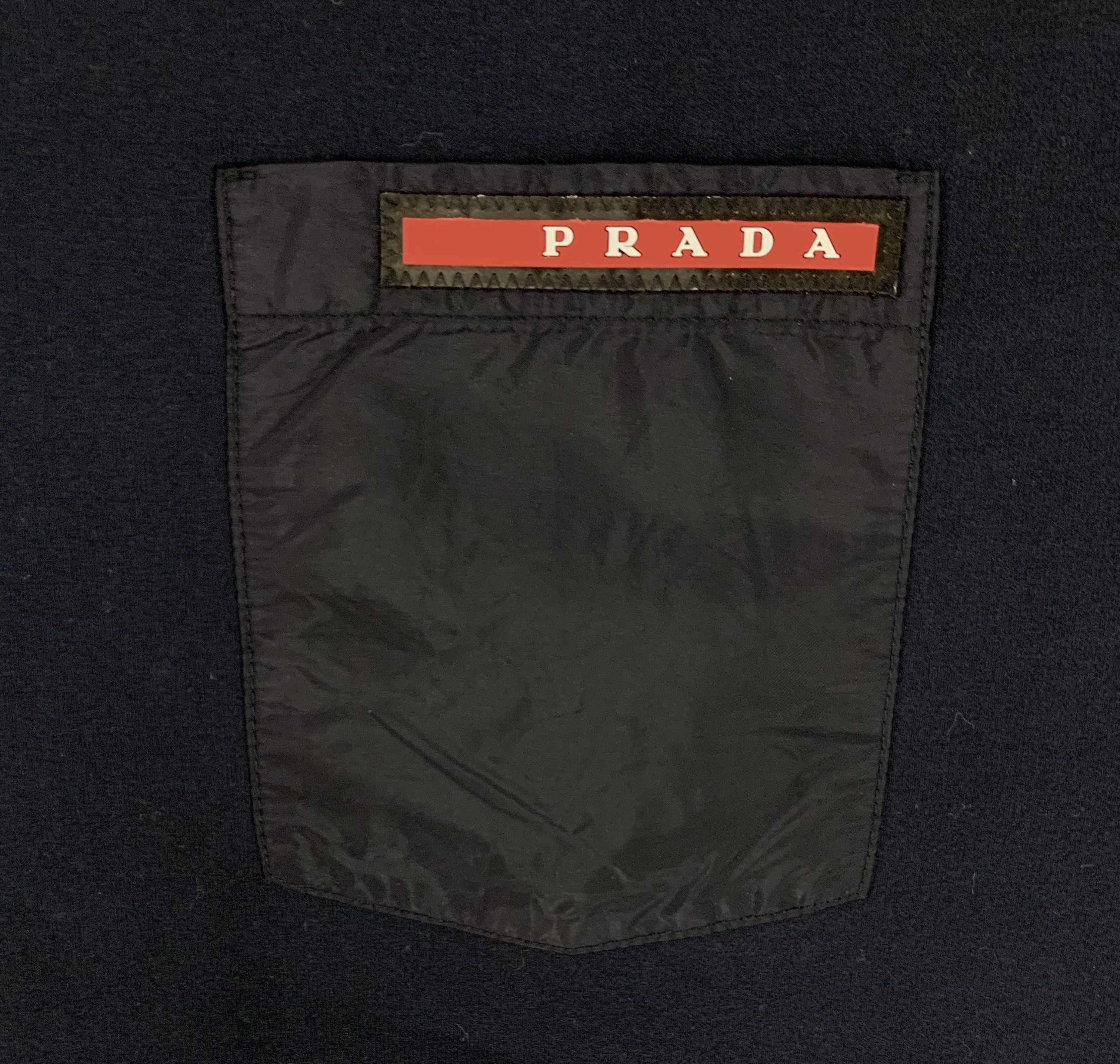 Designer × Prada Prada pocket logo tessuto Tshirt Size US L / EU 52-54 / 3 - 4 Thumbnail