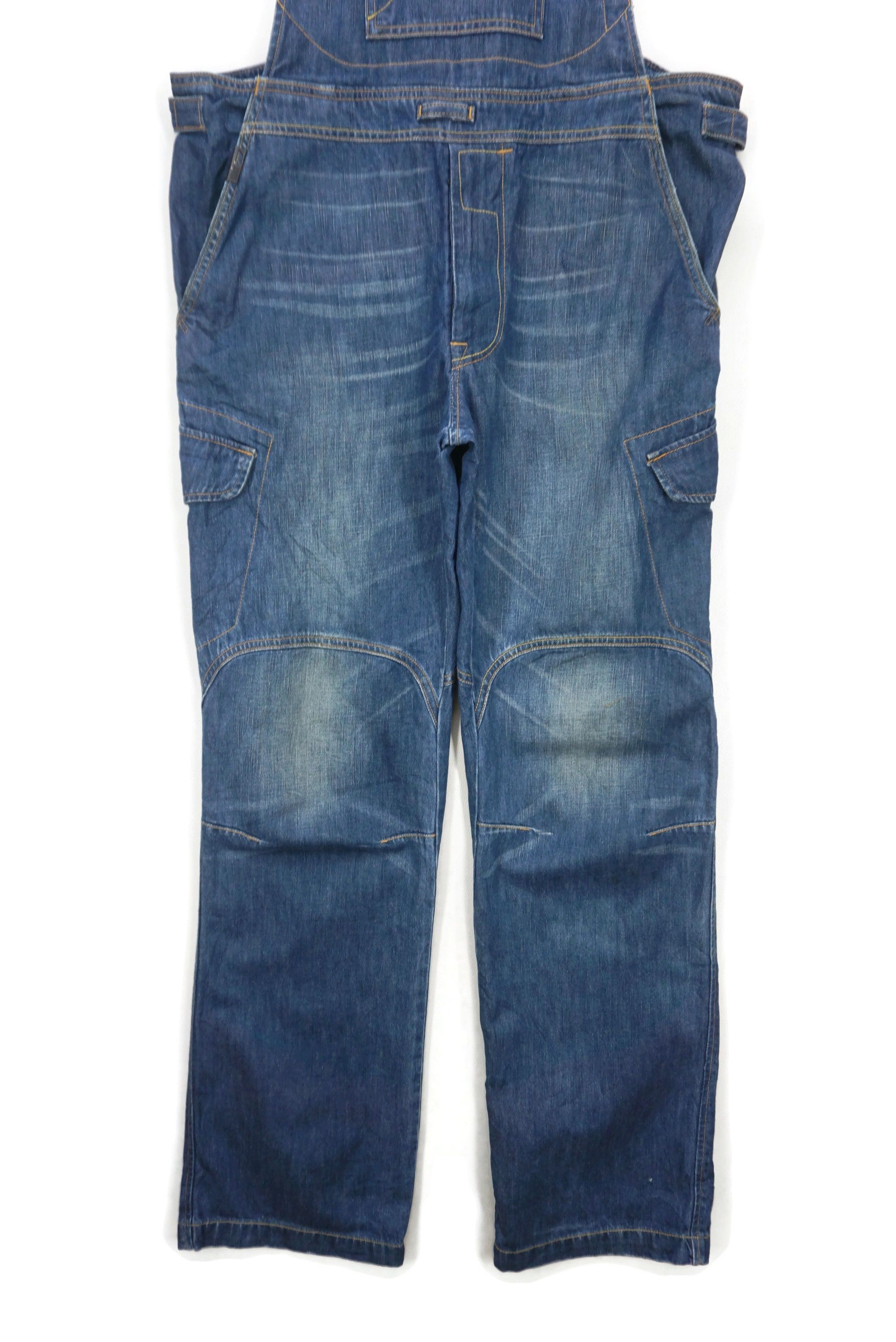 55DSL Tactical Cargo Denim Hip Hop Skateboard Bib Overalls Size US 32 / EU 48 - 6 Thumbnail