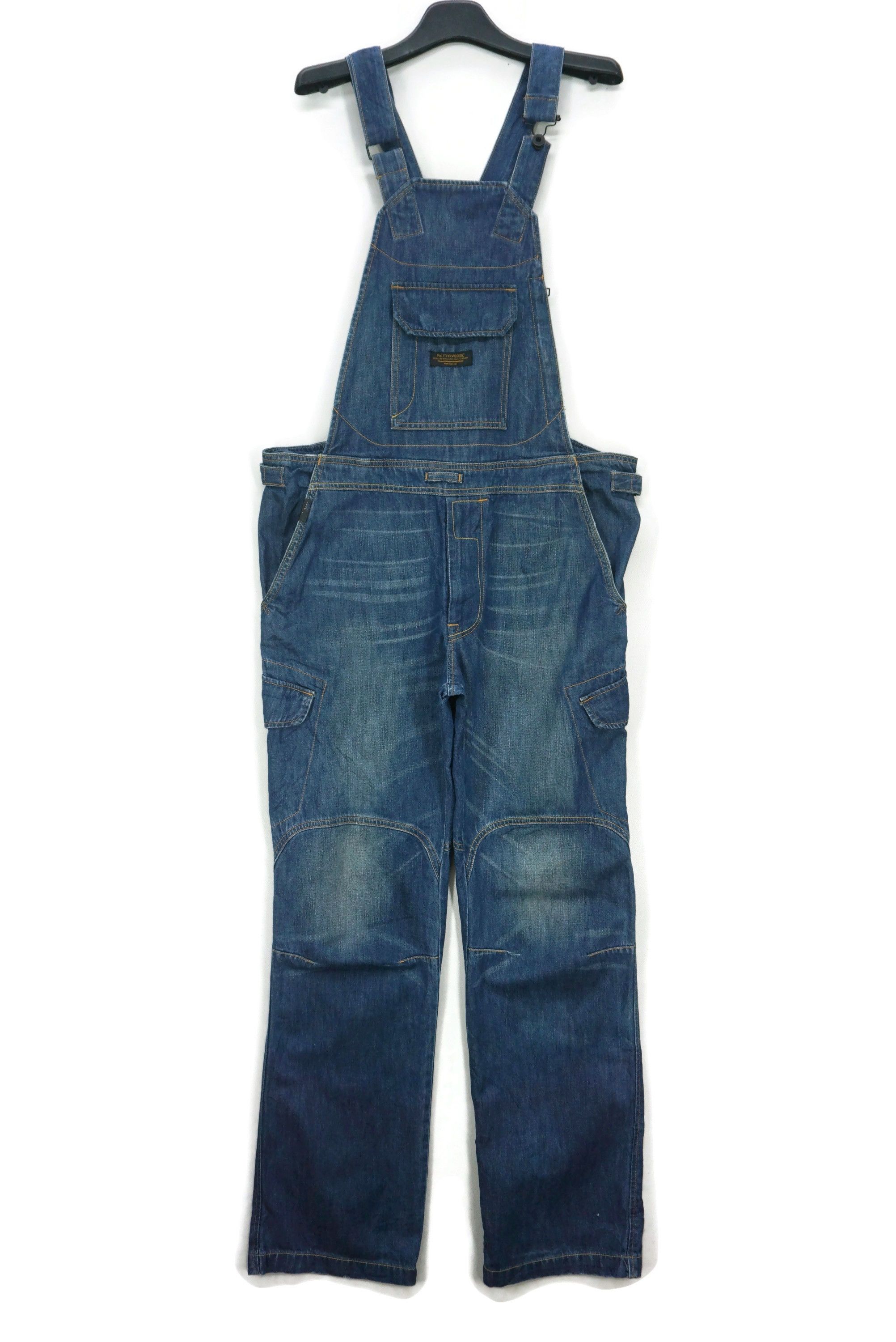 55DSL Tactical Cargo Denim Hip Hop Skateboard Bib Overalls Size US 32 / EU 48 - 1 Thumbnail