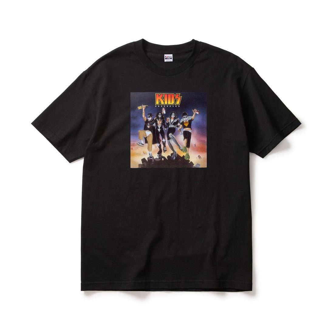 FUCT Fuct KIDZ 'KISS' PARODY TEE BLACK SIze Medium Size US M / EU 48-50 / 2 - 2 Thumbnail