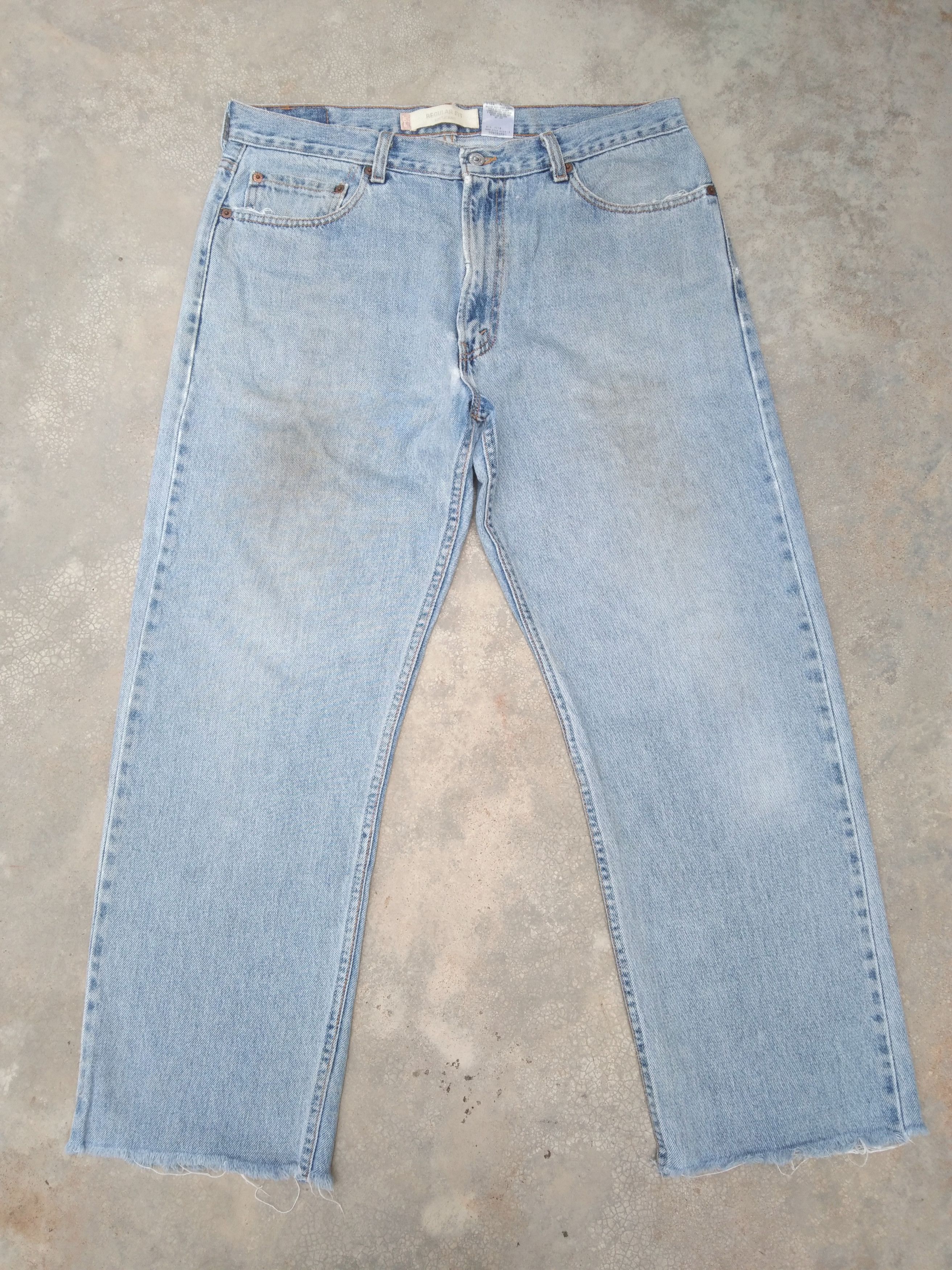 Levi's Vintage Levi's Jeans 505 Made In USA Cropped Distressed Size US 36 / EU 52 - 1 Thumbnail