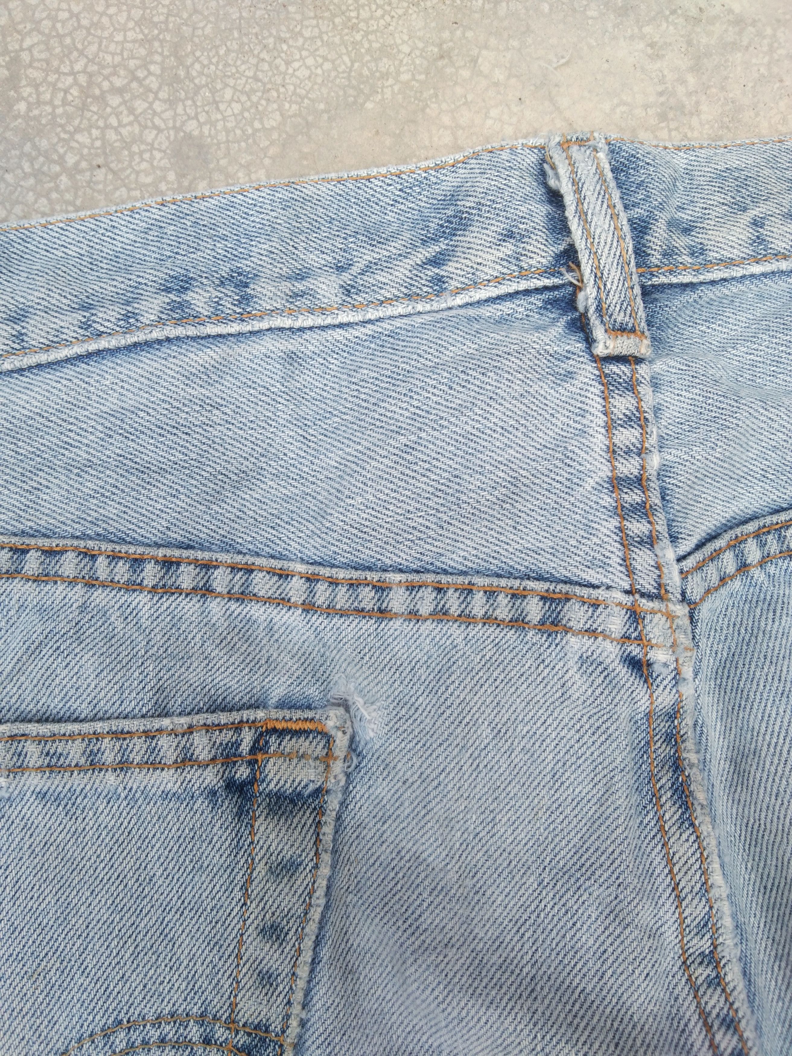Levi's Vintage Levi's Jeans 505 Made In USA Cropped Distressed Size US 36 / EU 52 - 5 Thumbnail