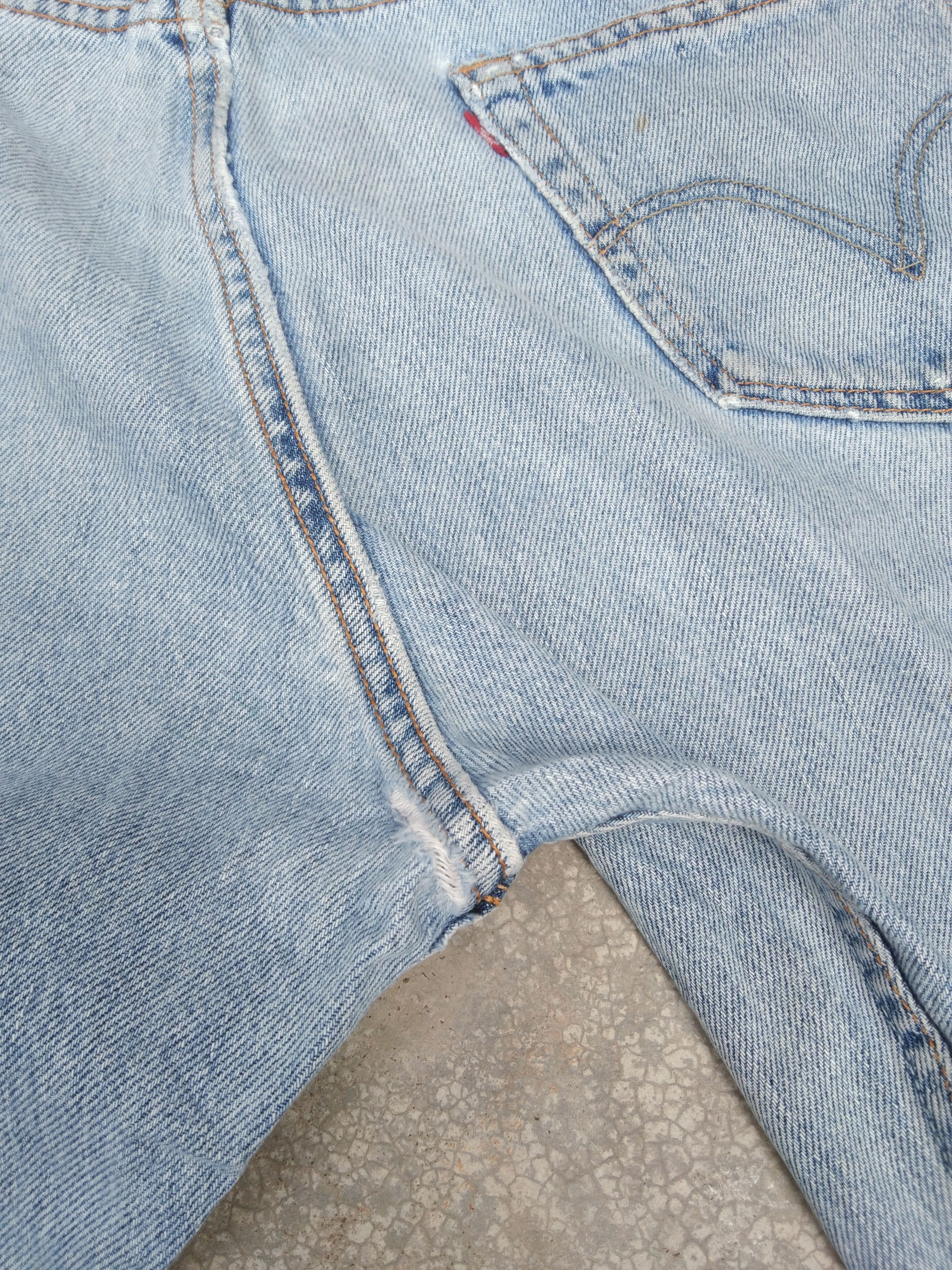 Levi's Vintage Levi's Jeans 505 Made In USA Cropped Distressed Size US 36 / EU 52 - 6 Thumbnail