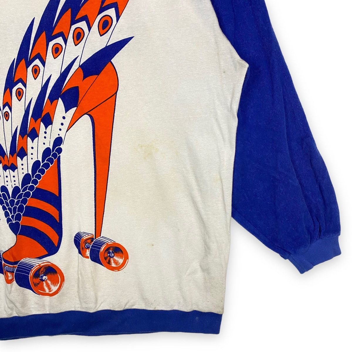 Designer × Kansai Yamamoto × Vintage VINTAGE 80's KANSAI FOR HUMMING HONDA JUMPER SWEATSHIRT Size US L / EU 52-54 / 3 - 3 Thumbnail