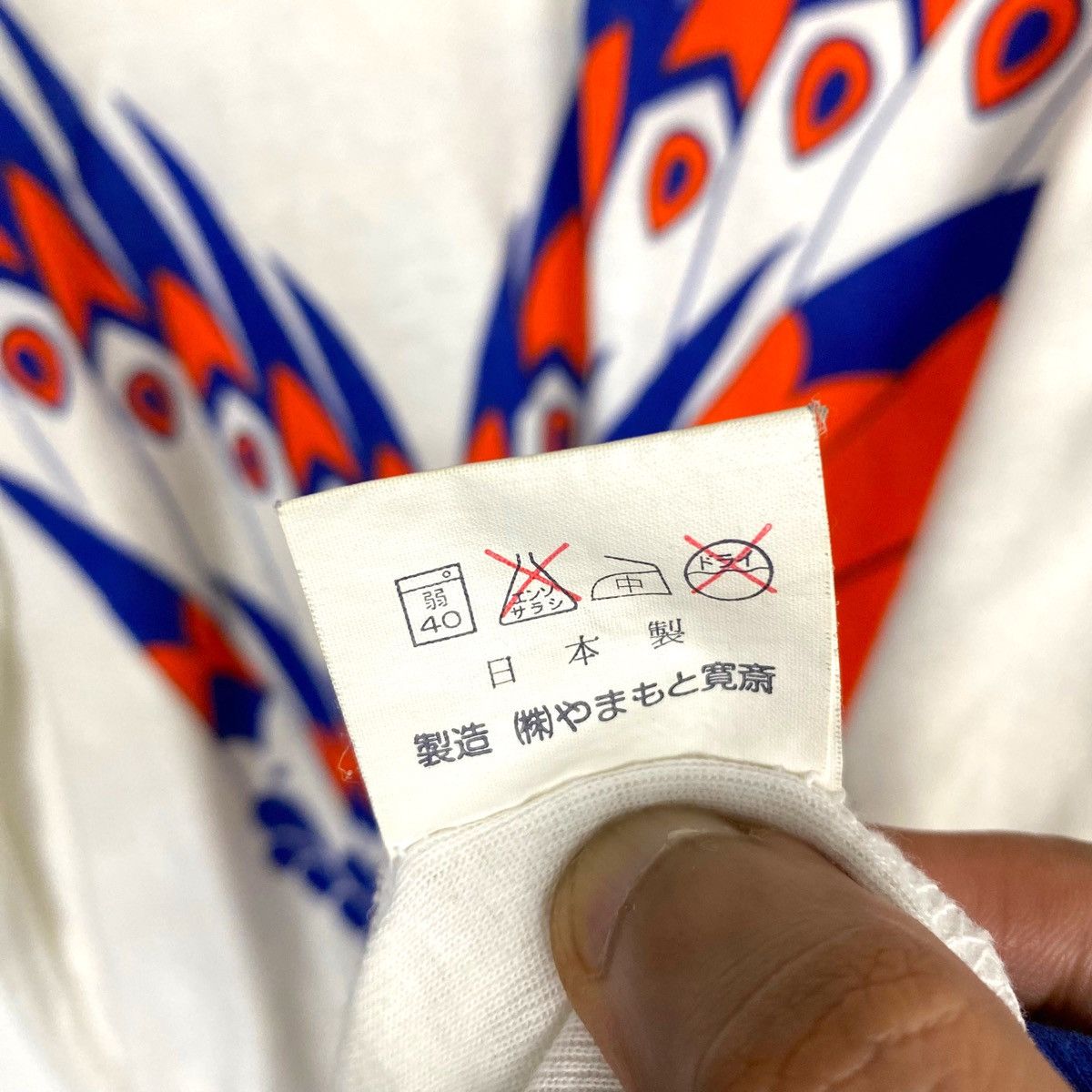 Designer × Kansai Yamamoto × Vintage VINTAGE 80's KANSAI FOR HUMMING HONDA JUMPER SWEATSHIRT Size US L / EU 52-54 / 3 - 14 Thumbnail