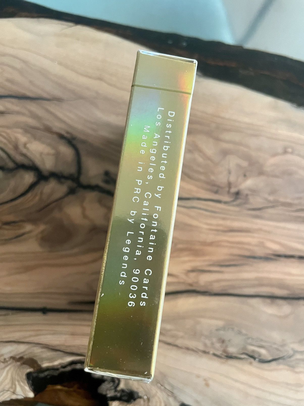Bicycle GOLD HOLOGRAPHIC LIMITED RELEASE FONTAINE - SINGLE DECK NEW Size ONE SIZE - 4 Thumbnail