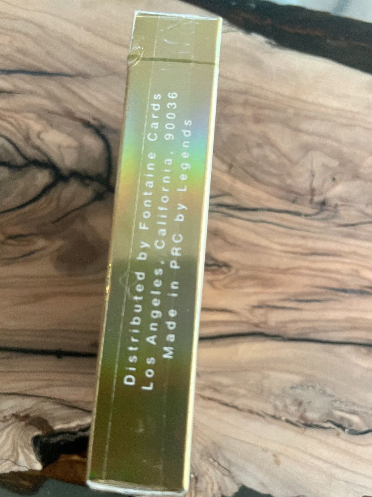 Bicycle GOLD HOLOGRAPHIC LIMITED RELEASE FONTAINE - SINGLE DECK NEW Size ONE SIZE - 5 Thumbnail