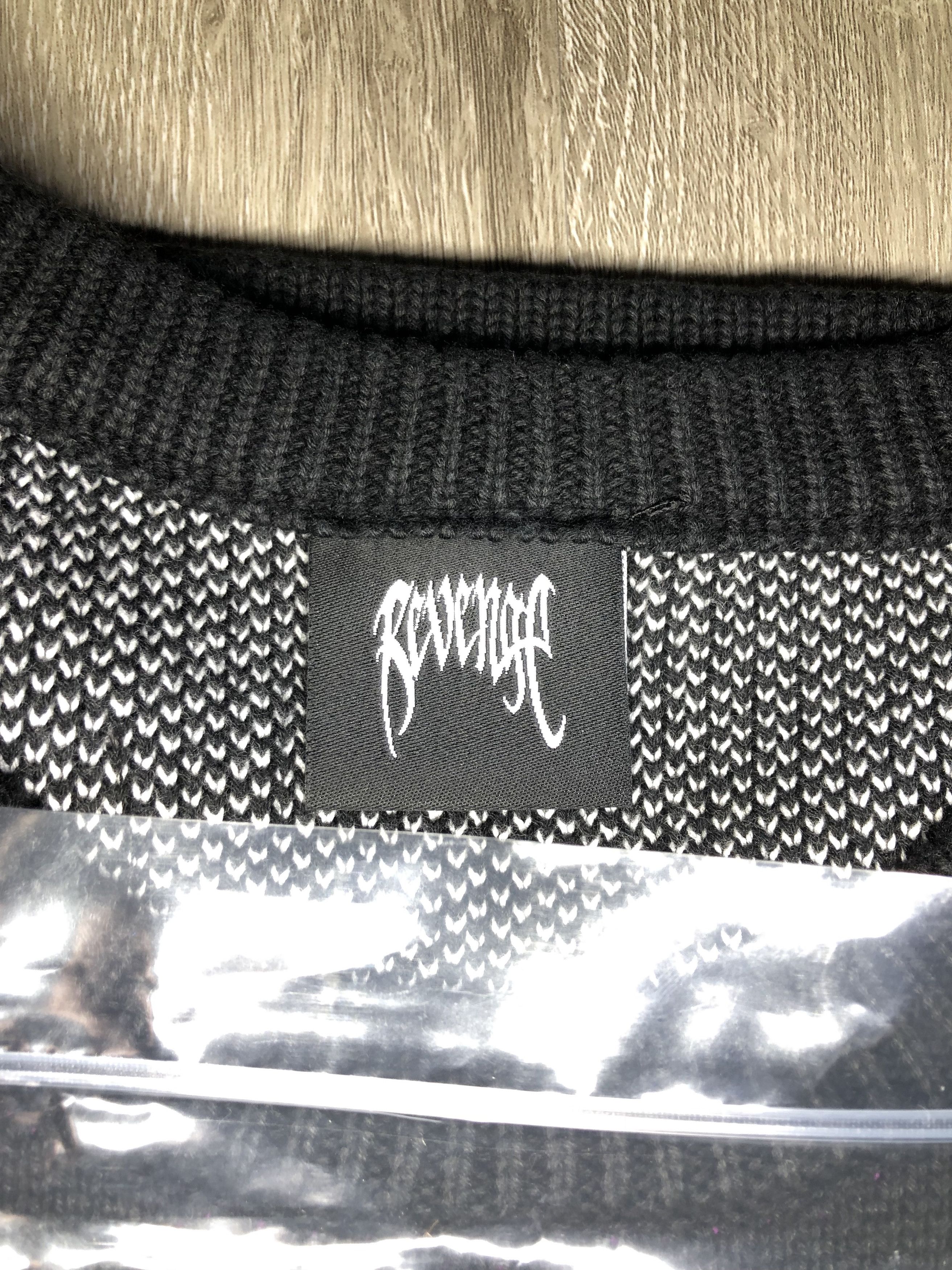 Revenge Revenge David and Goliath Knit Sweater (DS) Size US L / EU 52-54 / 3 - 4 Thumbnail