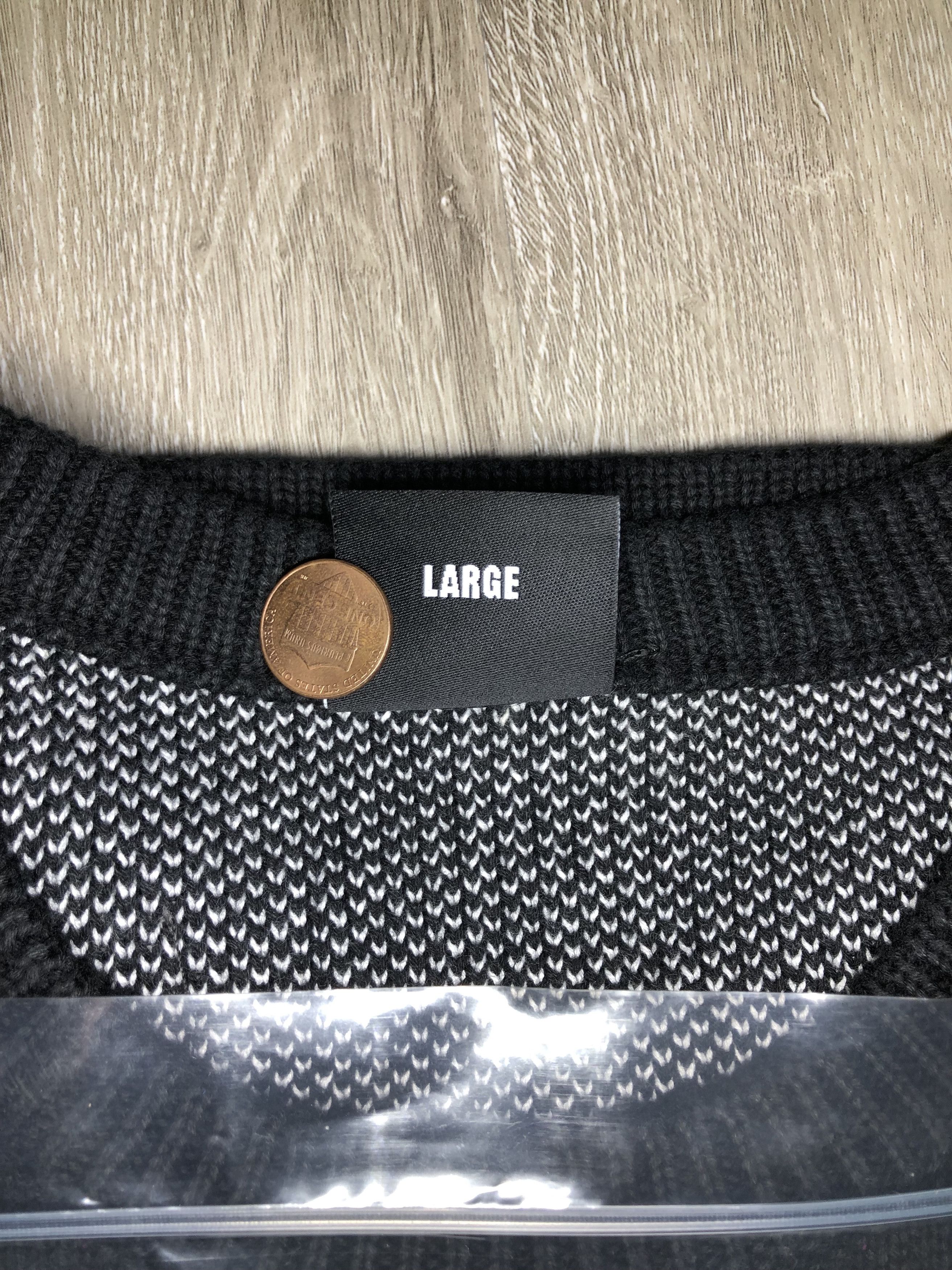 Revenge Revenge David and Goliath Knit Sweater (DS) Size US L / EU 52-54 / 3 - 5 Thumbnail