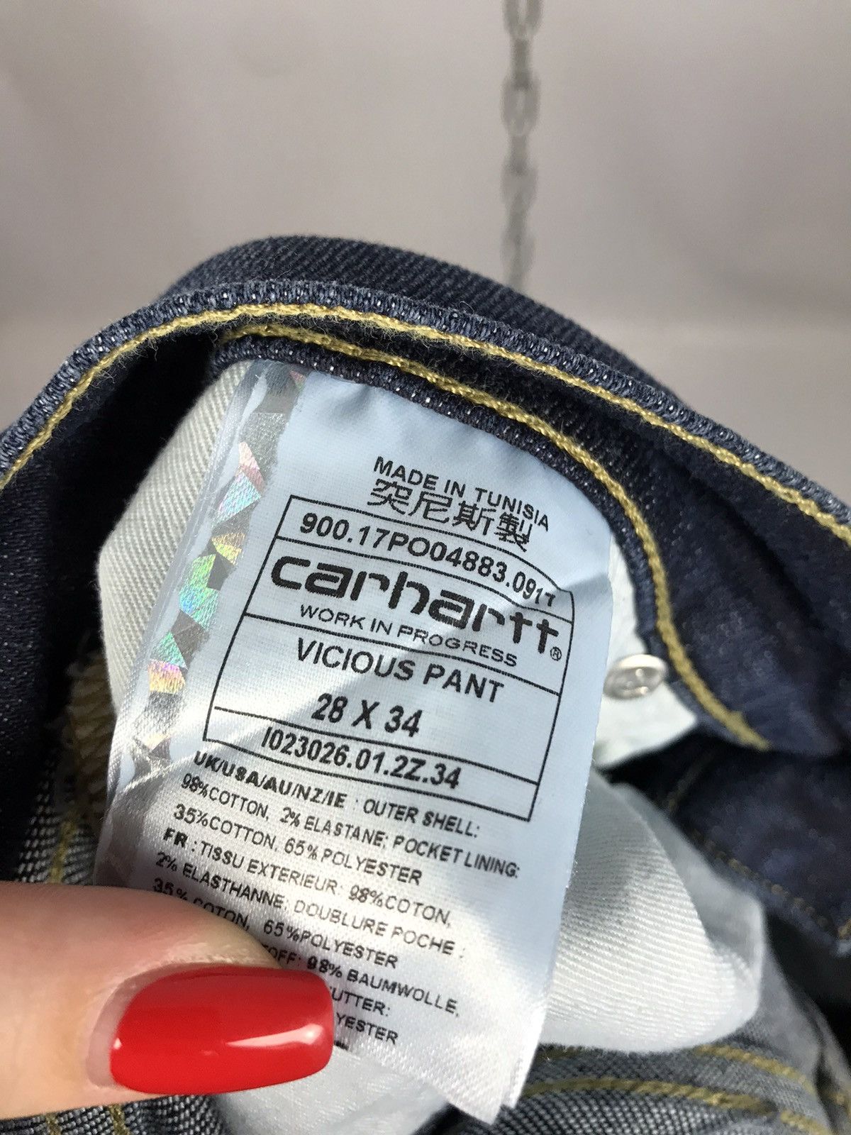 Carhartt Carhartt WIP streetwear casual pants Size US 28 / EU 44 - 4 Thumbnail
