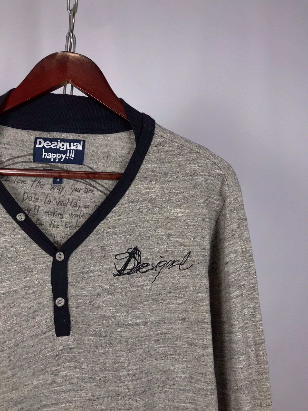 Desigual Desigual designer luxury art longsleeve Size US M / EU 48-50 / 2 - 2 Thumbnail