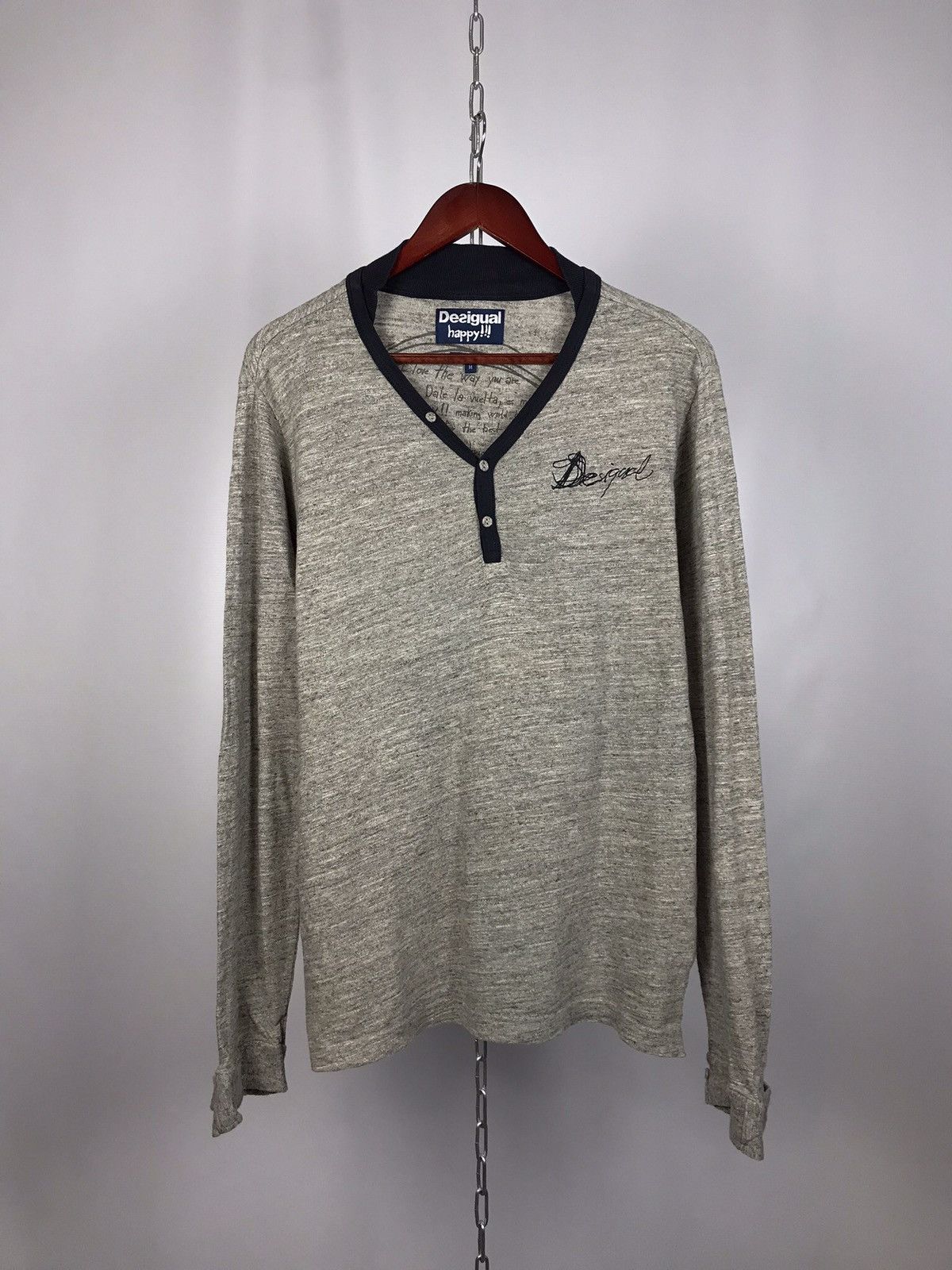 Desigual Desigual designer luxury art longsleeve Size US M / EU 48-50 / 2 - 1 Thumbnail