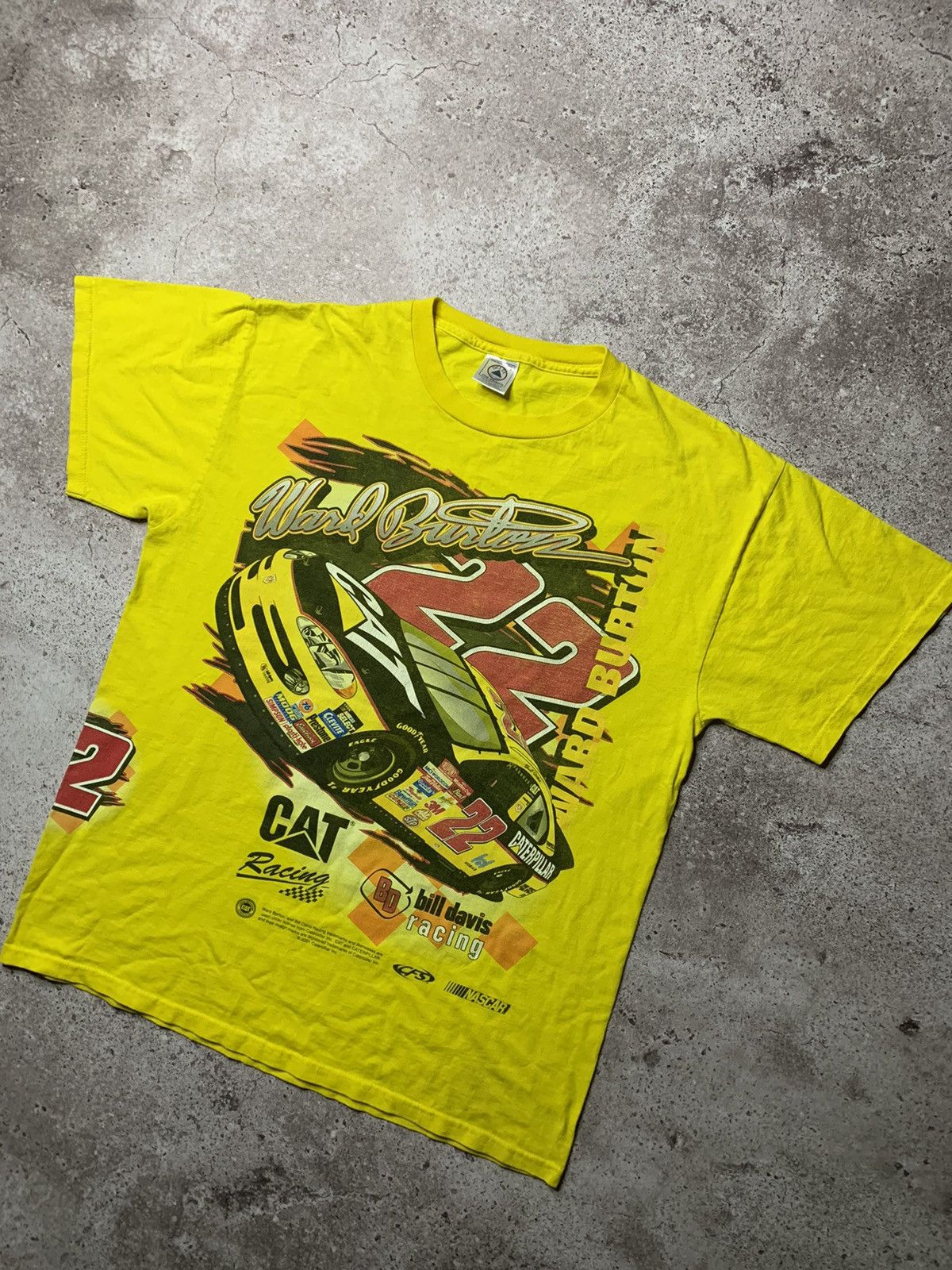 NASCAR × Vintage 2001 Ward Burton NASCAR Racing Tee Size US L / EU 52-54 / 3 - 3 Thumbnail