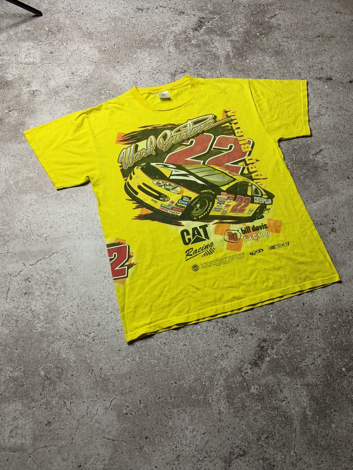 NASCAR × Vintage 2001 Ward Burton NASCAR Racing Tee Size US L / EU 52-54 / 3 - 2 Thumbnail