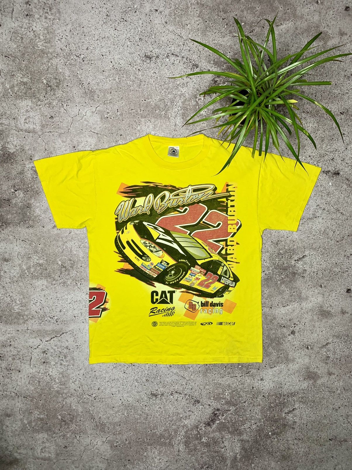 NASCAR × Vintage 2001 Ward Burton NASCAR Racing Tee Size US L / EU 52-54 / 3 - 1 Thumbnail