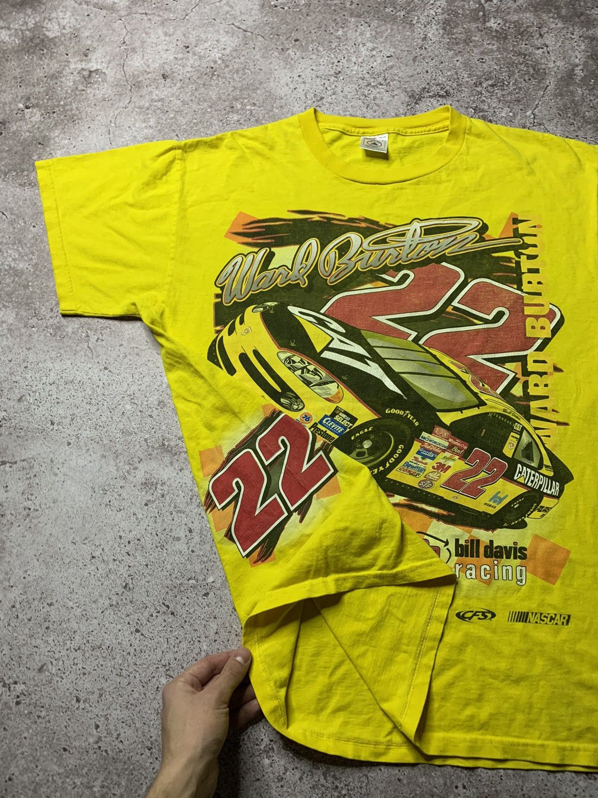 NASCAR × Vintage 2001 Ward Burton NASCAR Racing Tee Size US L / EU 52-54 / 3 - 6 Thumbnail