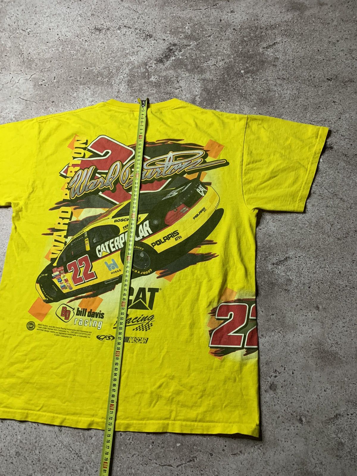 NASCAR × Vintage 2001 Ward Burton NASCAR Racing Tee Size US L / EU 52-54 / 3 - 14 Thumbnail