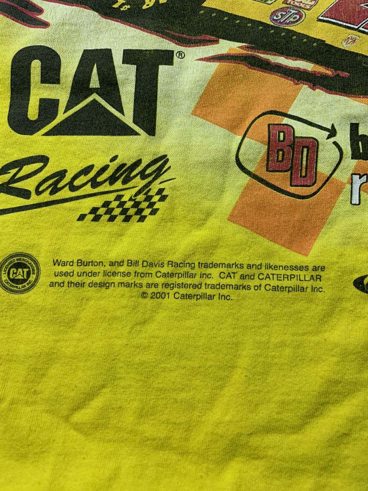 NASCAR × Vintage 2001 Ward Burton NASCAR Racing Tee Size US L / EU 52-54 / 3 - 5 Thumbnail
