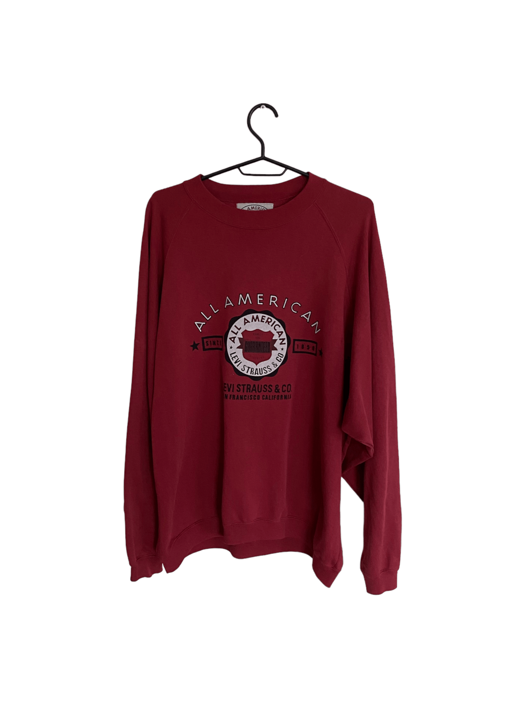 Levi's × Levi's Vintage Clothing × Vintage 80s' 90s' Levi's spellout vintage crewneck, size XL Size US XL / EU 56 / 4 - 1 Thumbnail