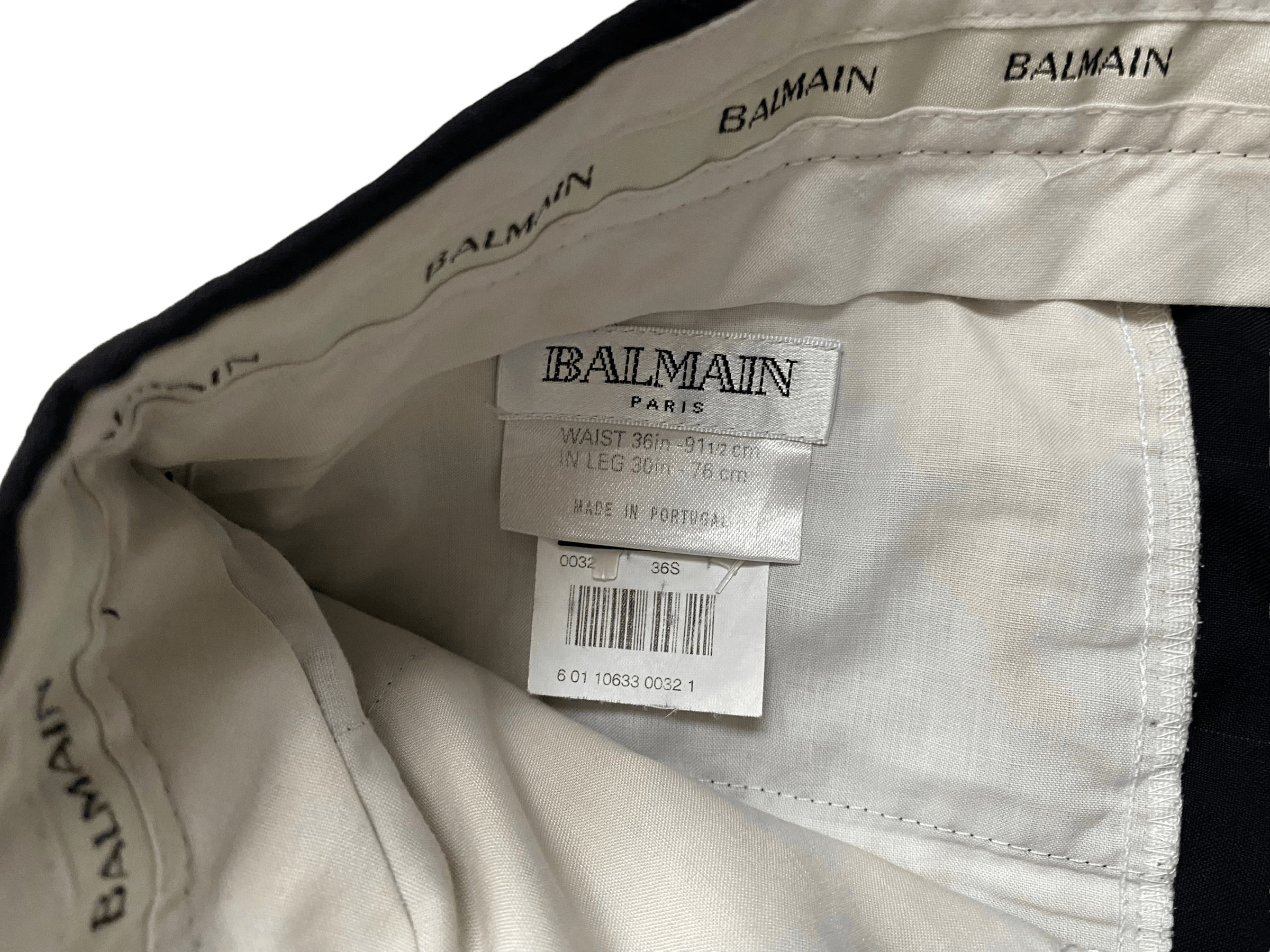 Balmain × Vintage Balmain Paris vintage checkered trousers, size 36/30 Size US 36 / EU 52 - 5 Thumbnail