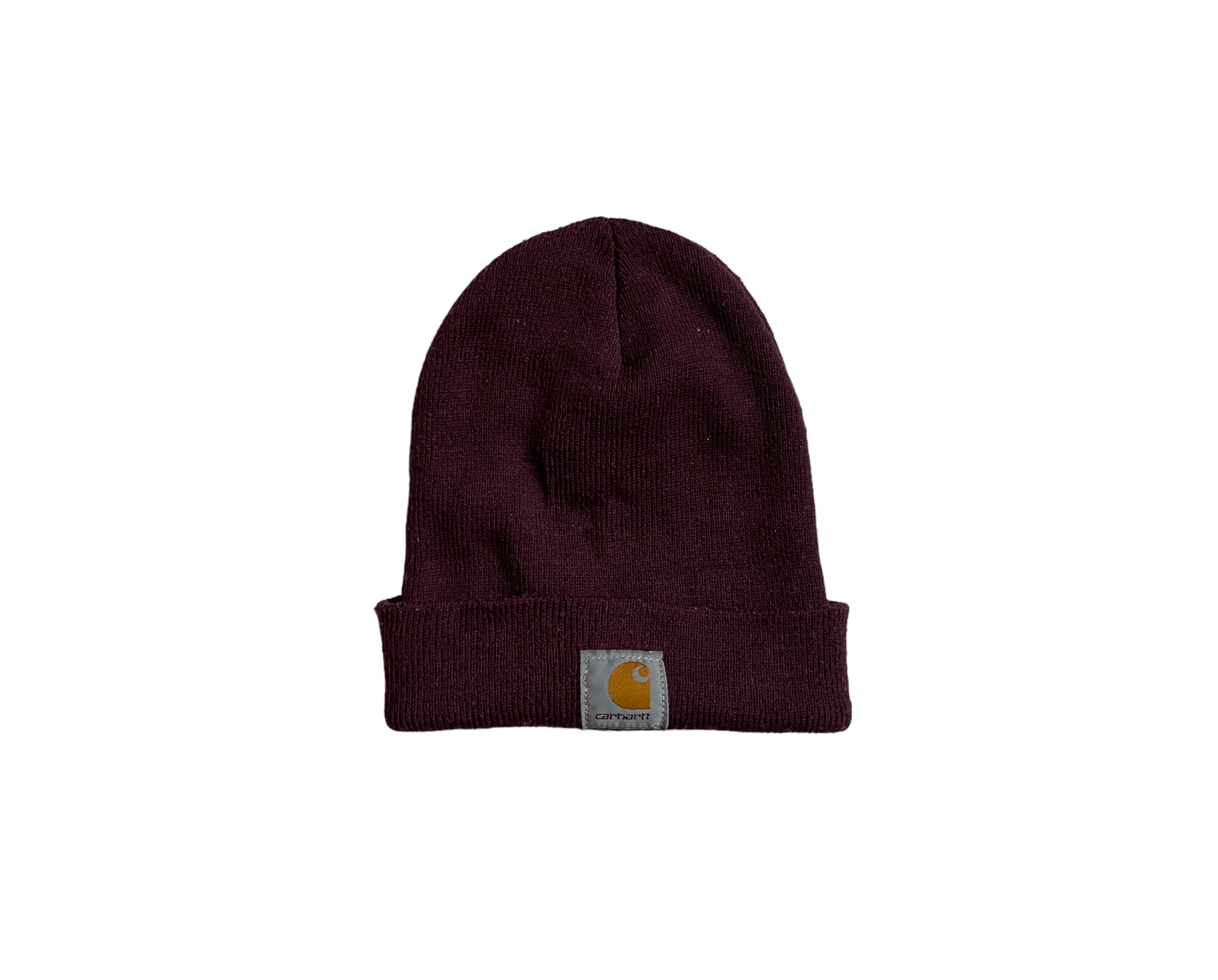 Carhartt × Carhartt Wip × Vintage Beanie burgundy Acrylic watch hat, OS Size ONE SIZE - 1 Thumbnail