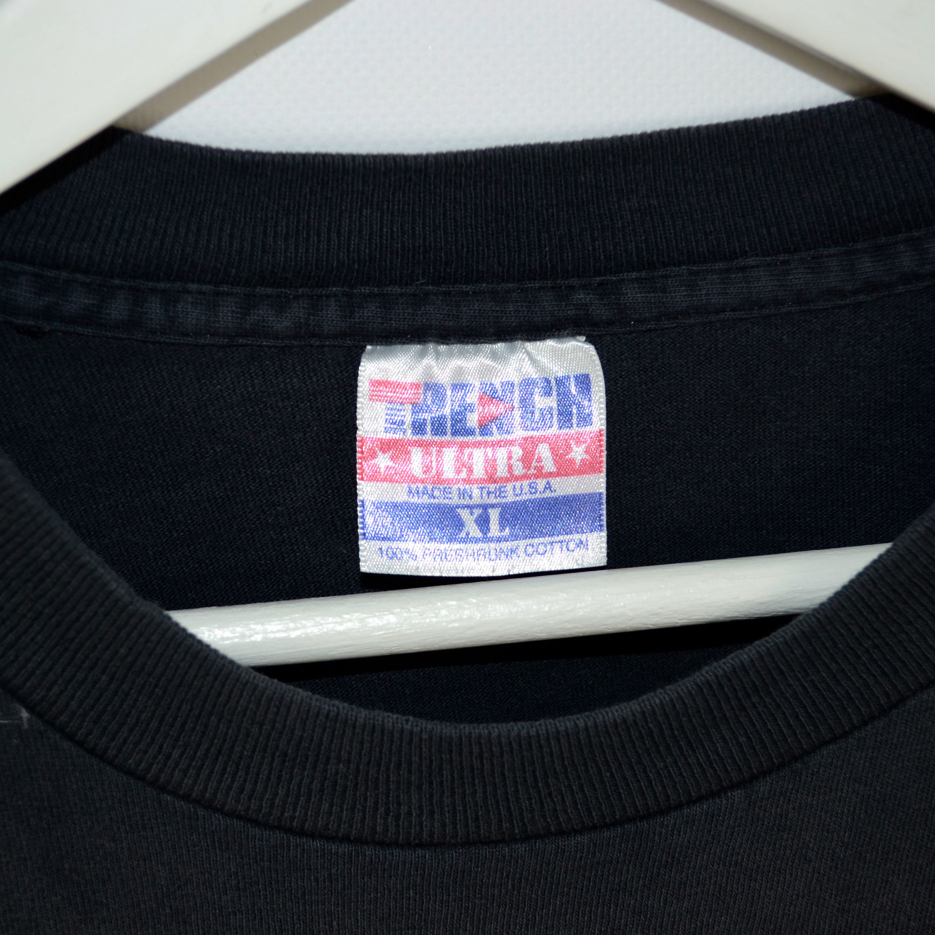 NBA Vintage 90s Nba Chicago Bulls By Trench Faded Tees Size US XL / EU 56 / 4 - 3 Thumbnail