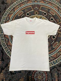 Supreme Supreme 20th anniversary White Bogo New Tee Small | Grailed