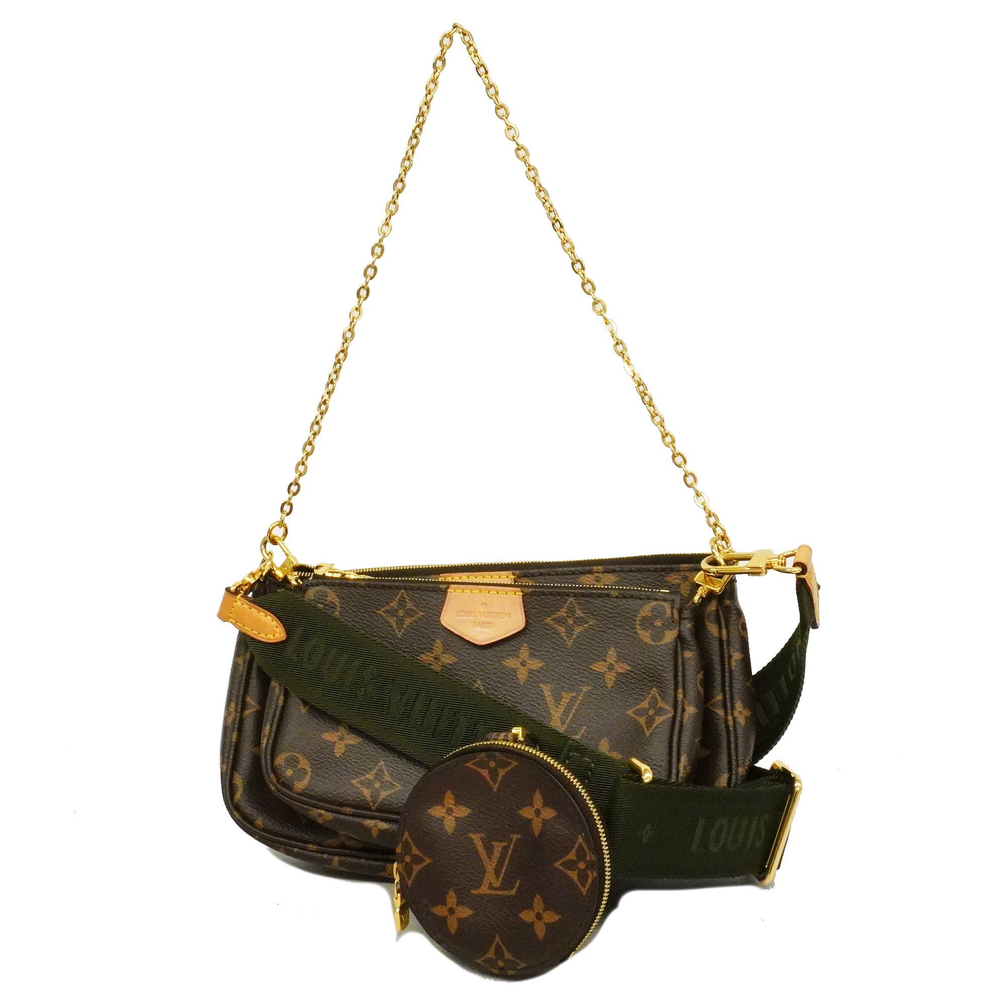 Auth Louis Vuitton Monogram Multi Pochette Accessoires M44813 Women  Shoulder Bag