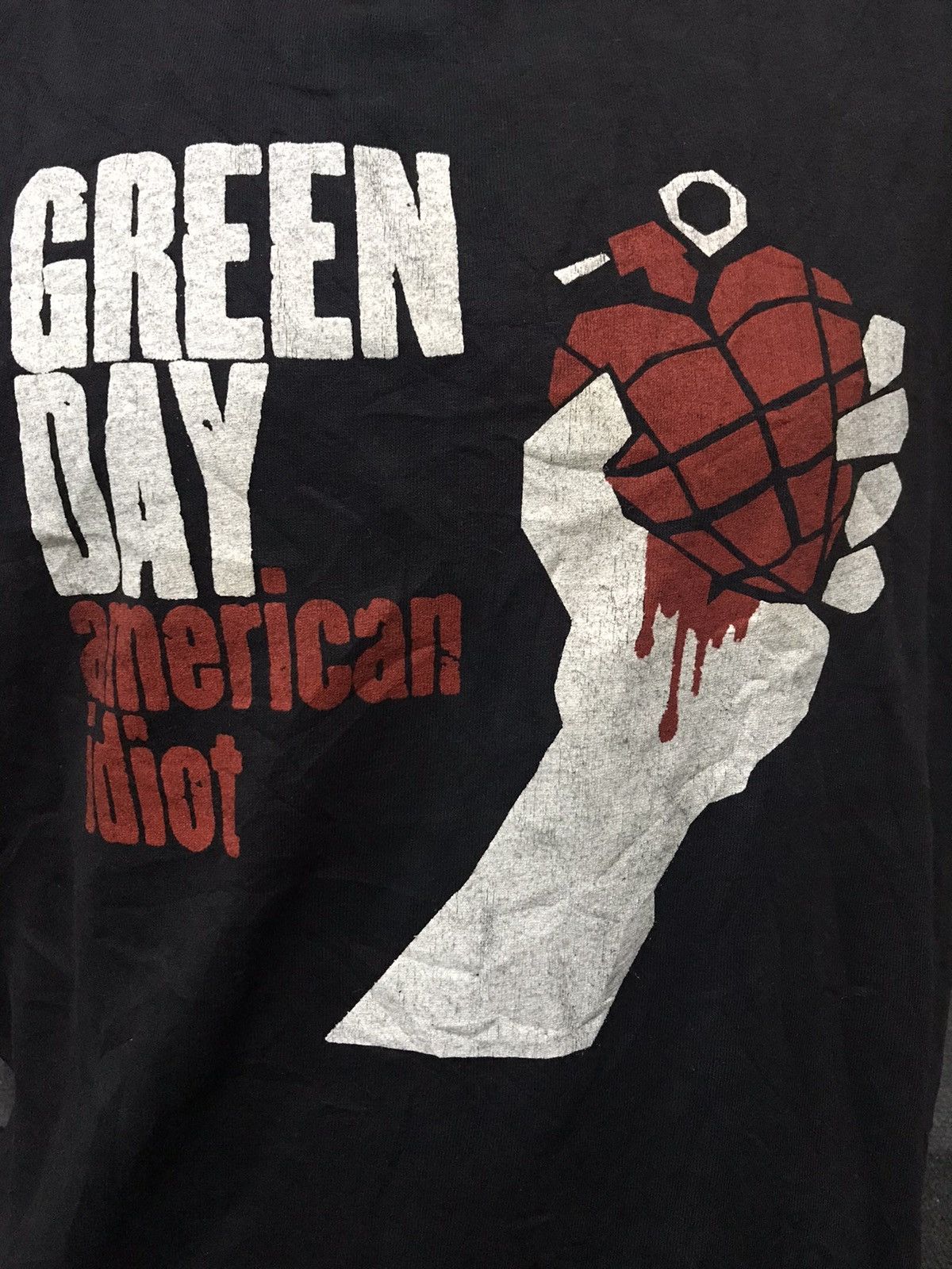 Band Tees Vtg GREEN DAY American Idiot Shirt Size US L / EU 52-54 / 3 - 2 Thumbnail