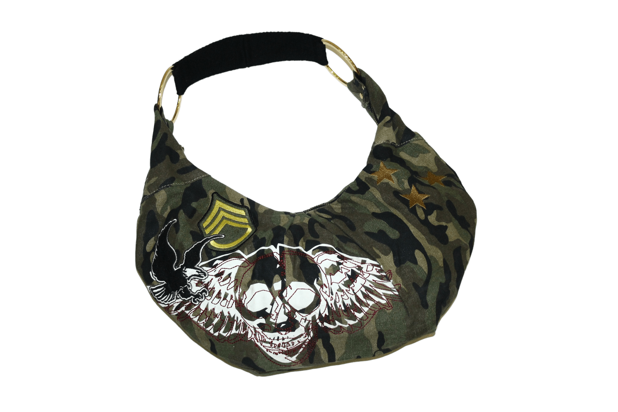 Beauty Beast 🔥 VTG 🔥 Concept design Military style baguette bag Size ONE SIZE - 1 Thumbnail