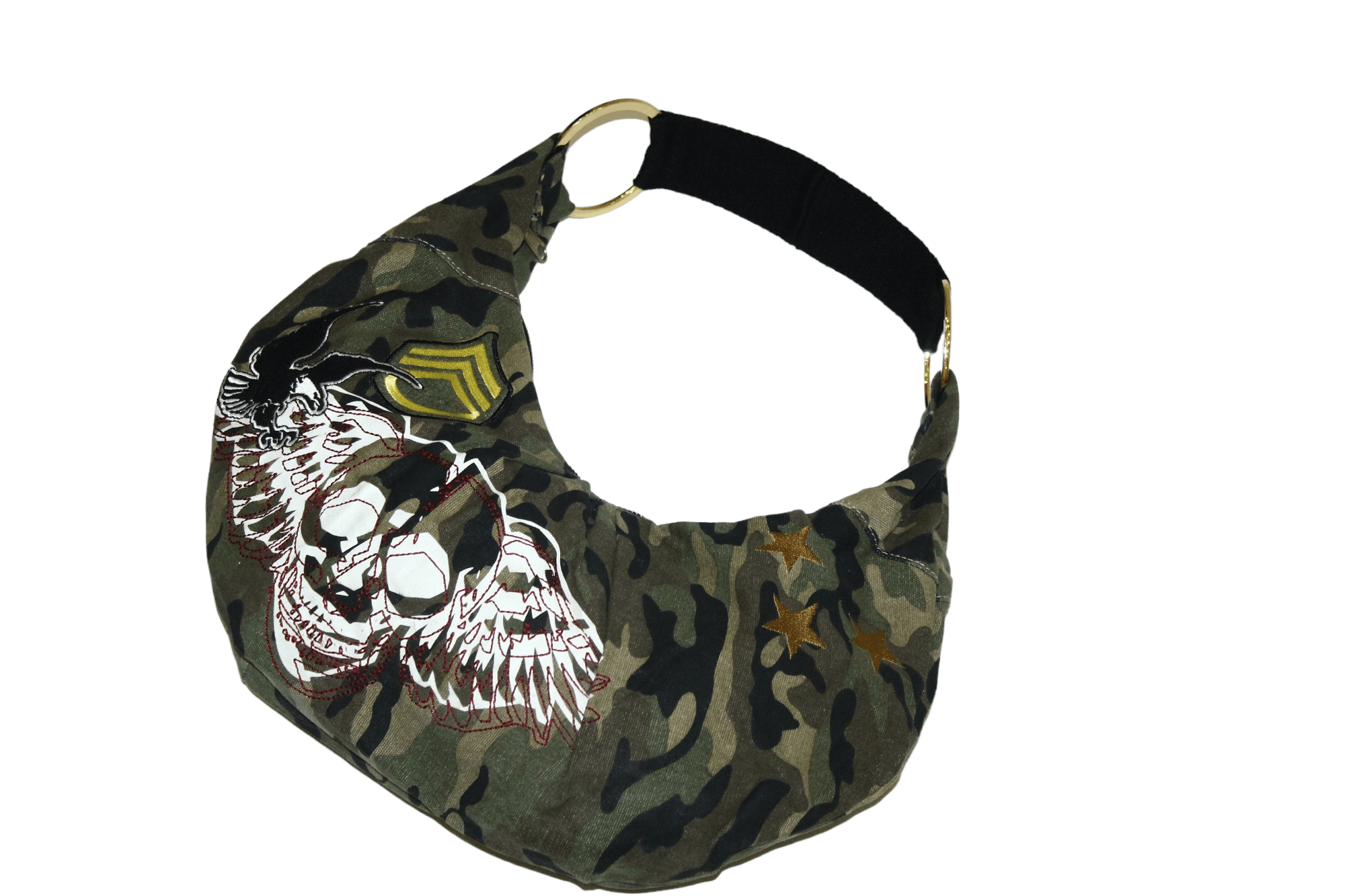 Beauty Beast 🔥 VTG 🔥 Concept design Military style baguette bag Size ONE SIZE - 2 Thumbnail