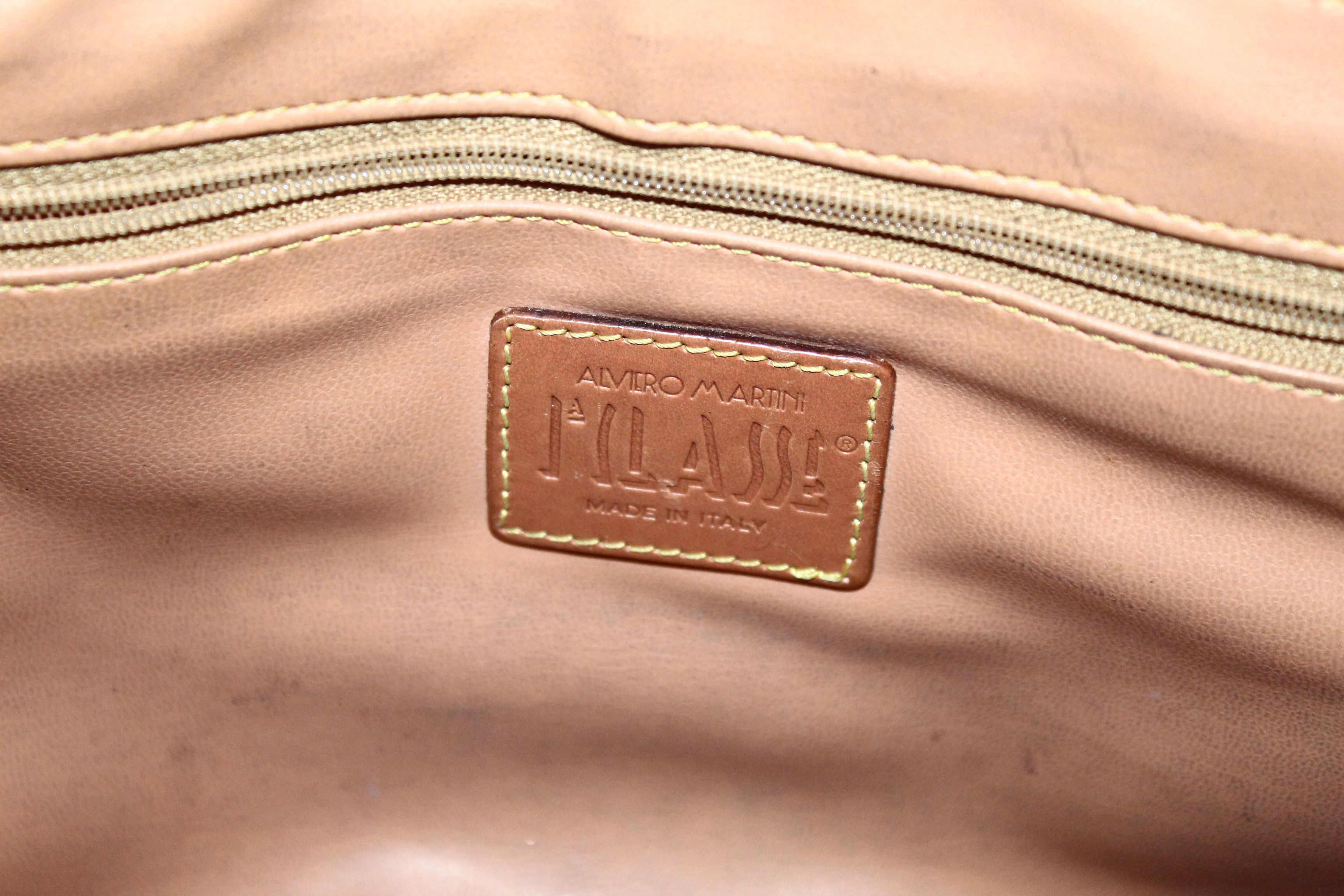 Alviero Martini Alviero Martini 1 Classe Point of View Leather Messenger Bag Size ONE SIZE - 12 Thumbnail