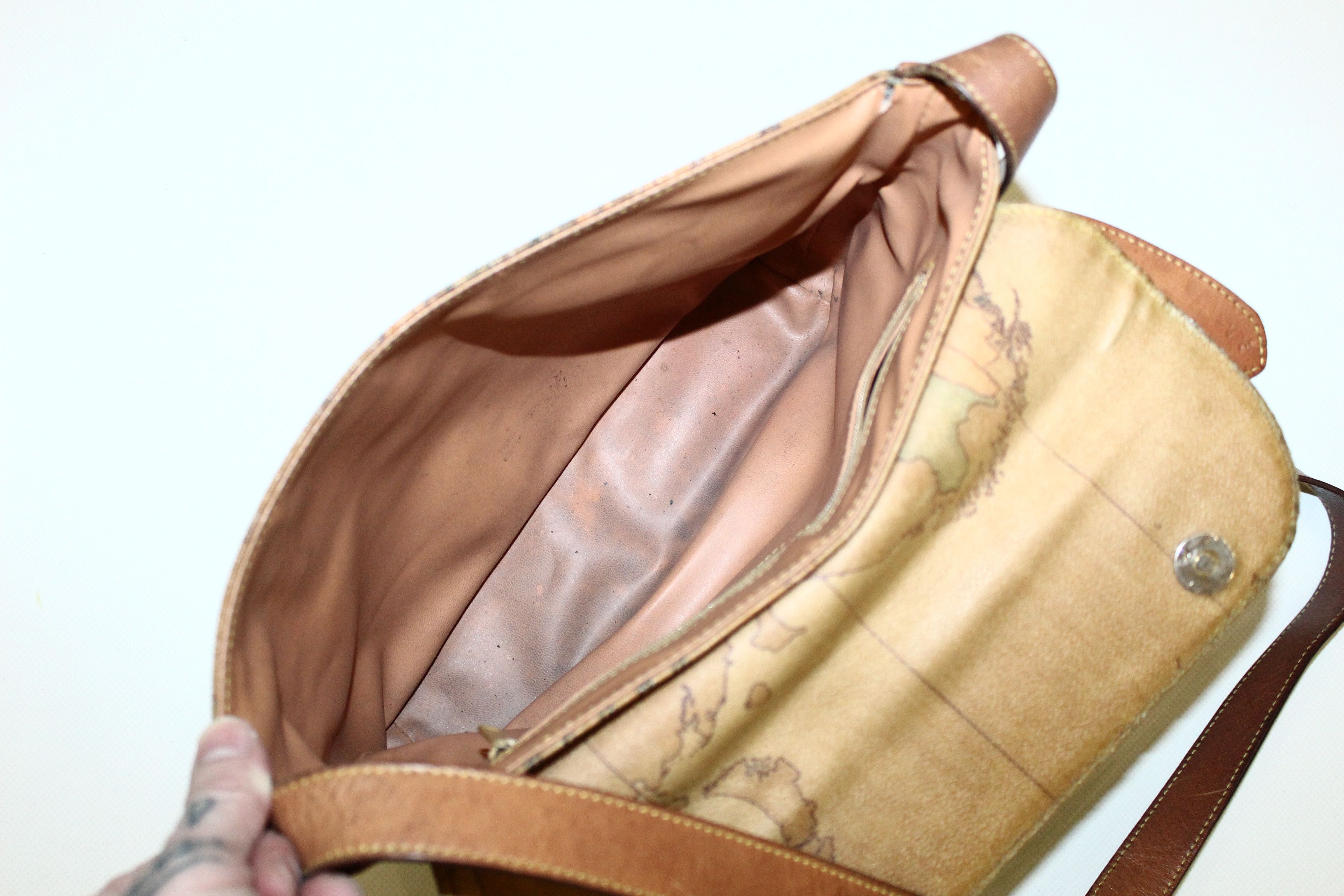 Alviero Martini Alviero Martini 1 Classe Point of View Leather Messenger Bag Size ONE SIZE - 11 Thumbnail