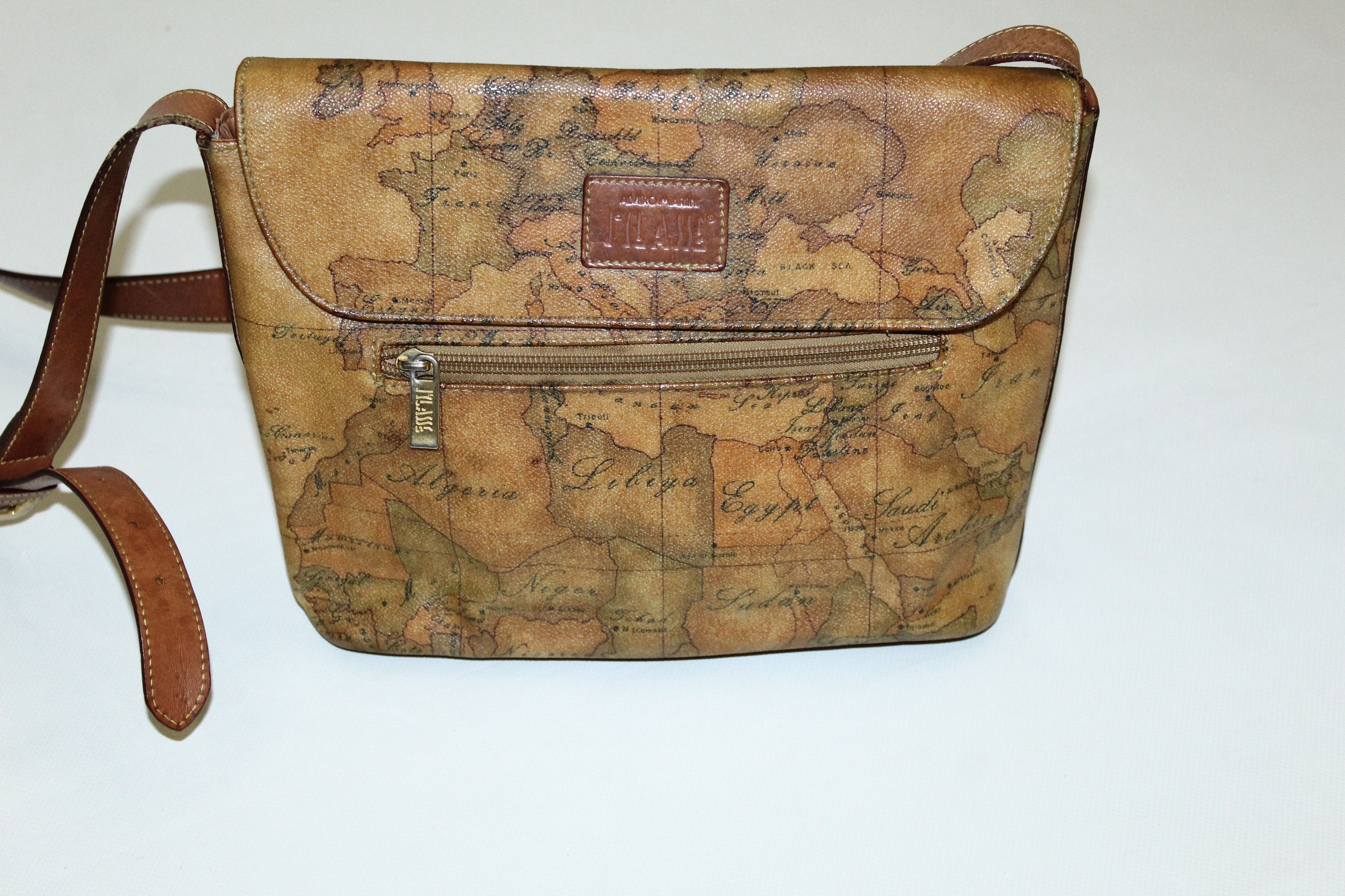 Alviero Martini Alviero Martini 1 Classe Point of View Leather Messenger Bag Size ONE SIZE - 6 Thumbnail