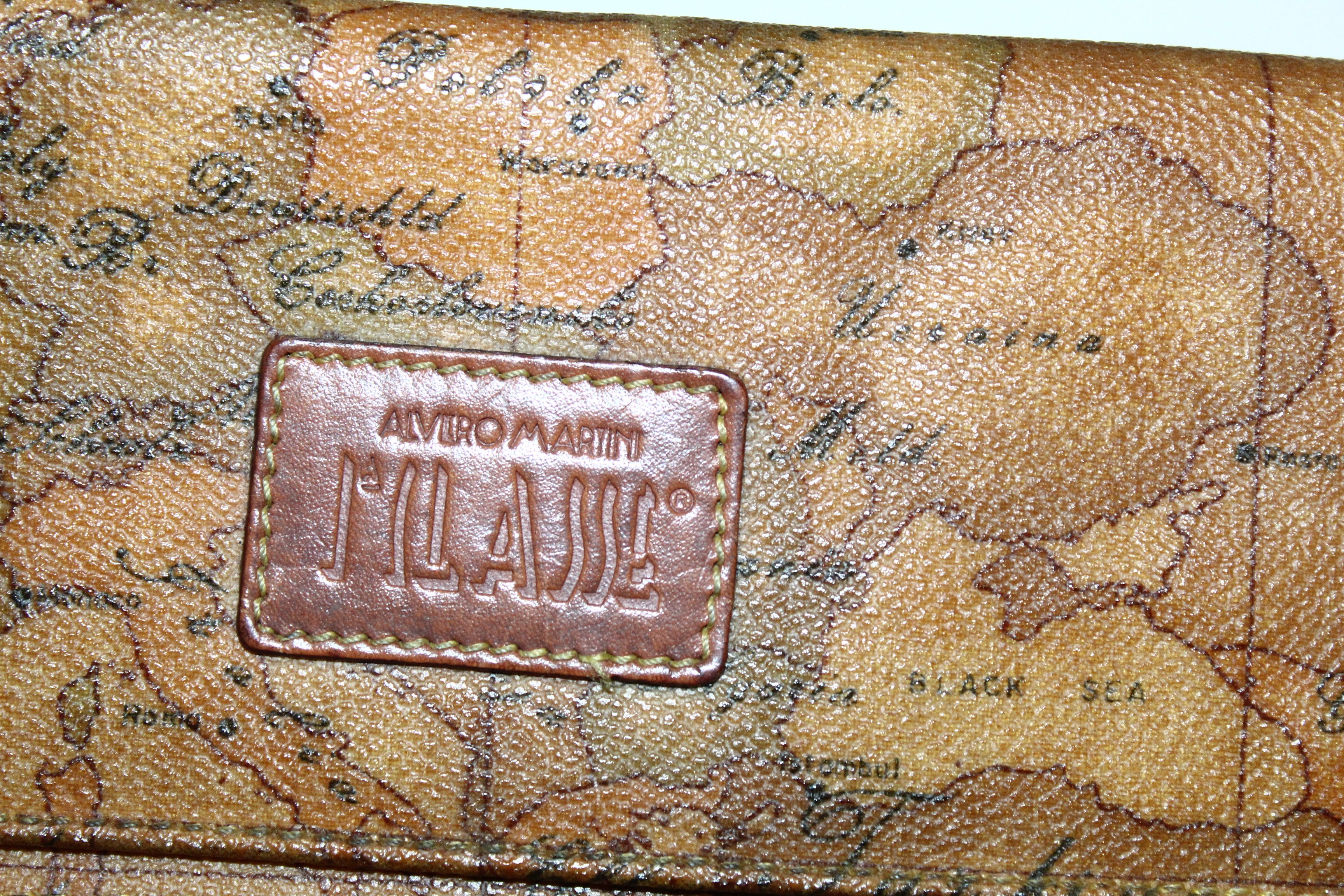 Alviero Martini Alviero Martini 1 Classe Point of View Leather Messenger Bag Size ONE SIZE - 7 Thumbnail