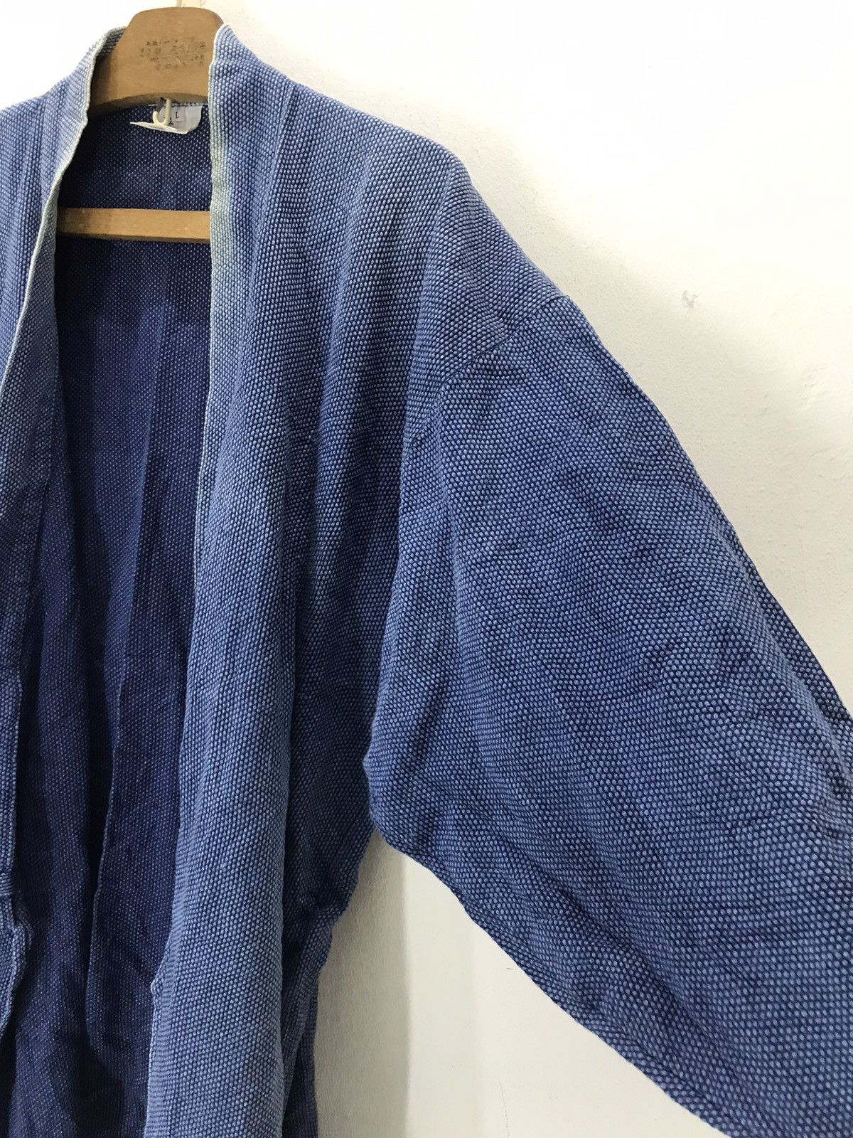 Japanese Brand Faded Vtg Indigo pocket thin kendo kimono kapital style Size US L / EU 52-54 / 3 - 7 Thumbnail