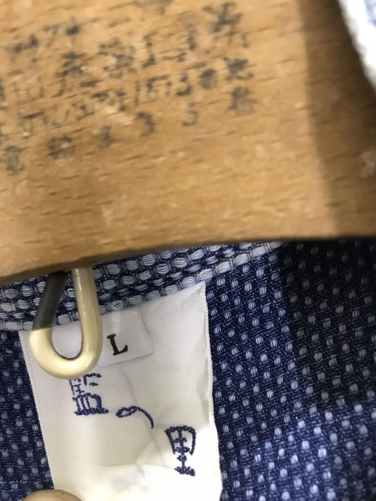 Japanese Brand Faded Vtg Indigo pocket thin kendo kimono kapital style Size US L / EU 52-54 / 3 - 11 Thumbnail
