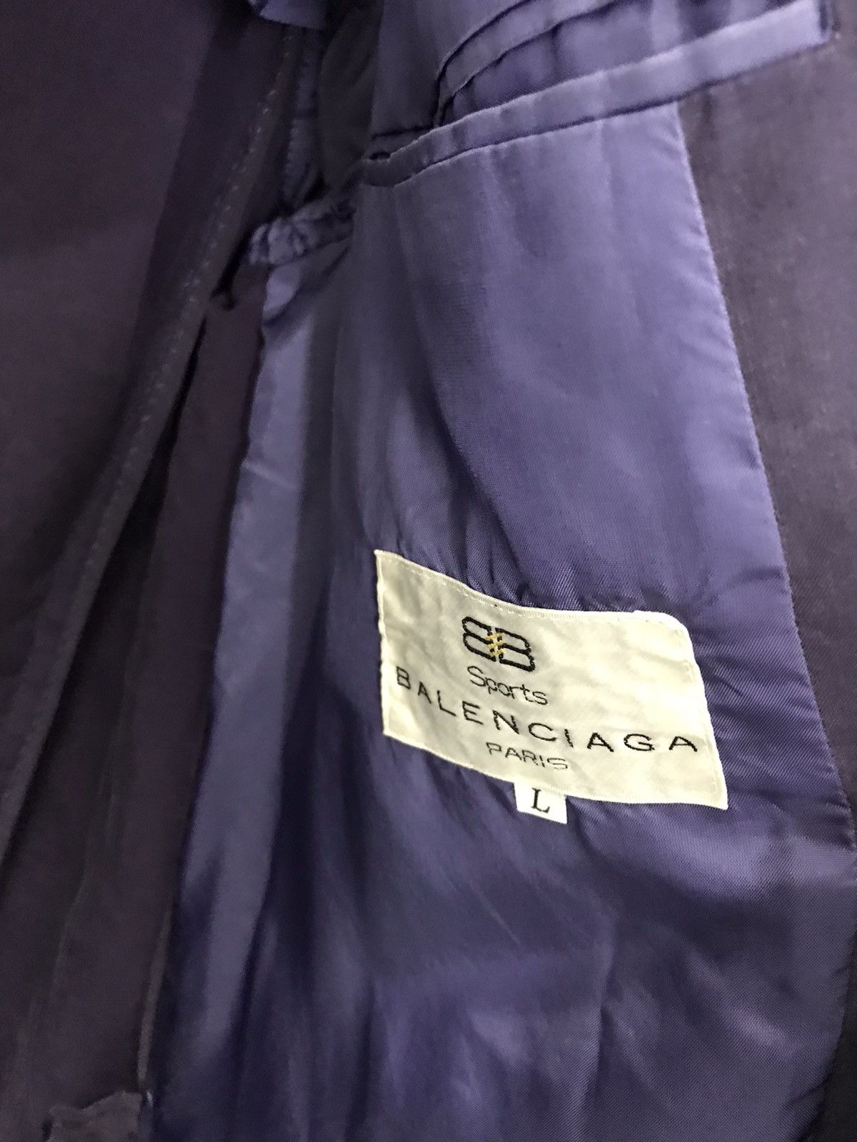 Balenciaga Balenciaga sport Tencel coat blazer jacket g1 Size US L / EU 52-54 / 3 - 5 Thumbnail