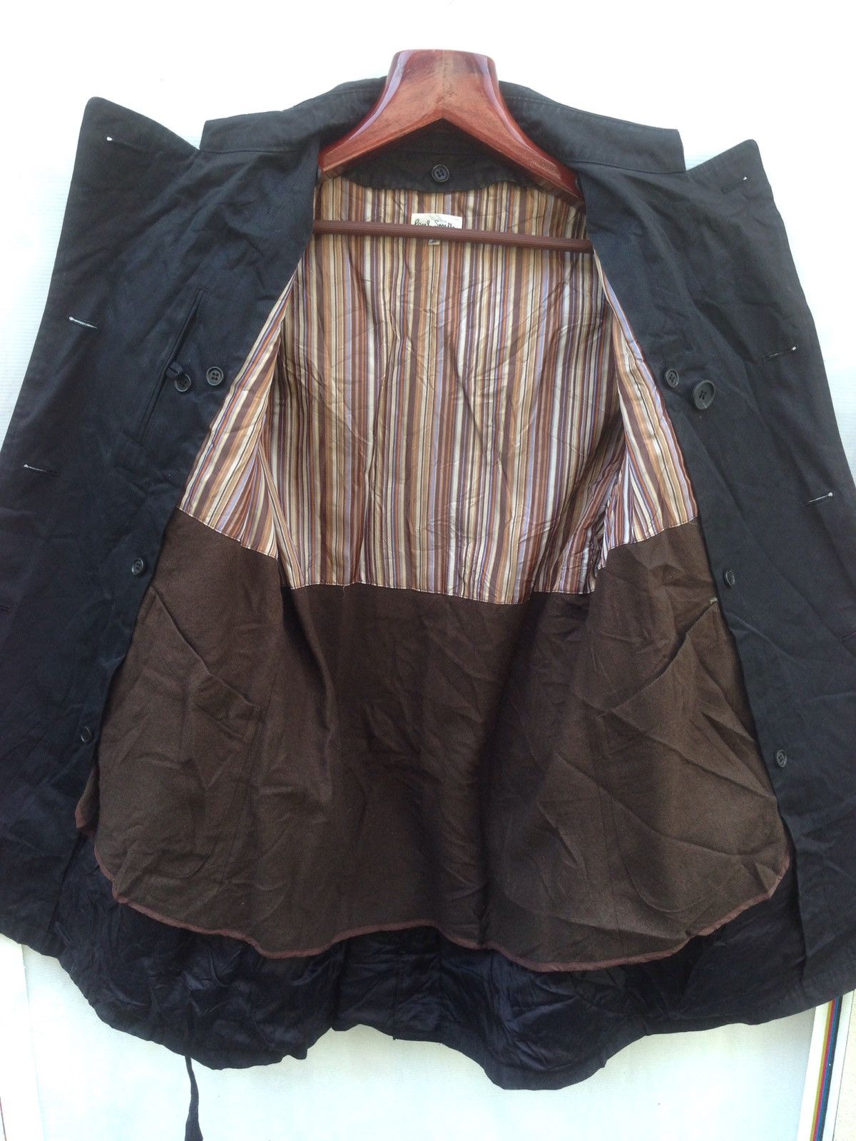 Paul Smith 🔥Paul Smith Trench Coat Wax Jacket Luxury Size US M / EU 48-50 / 2 - 6 Thumbnail