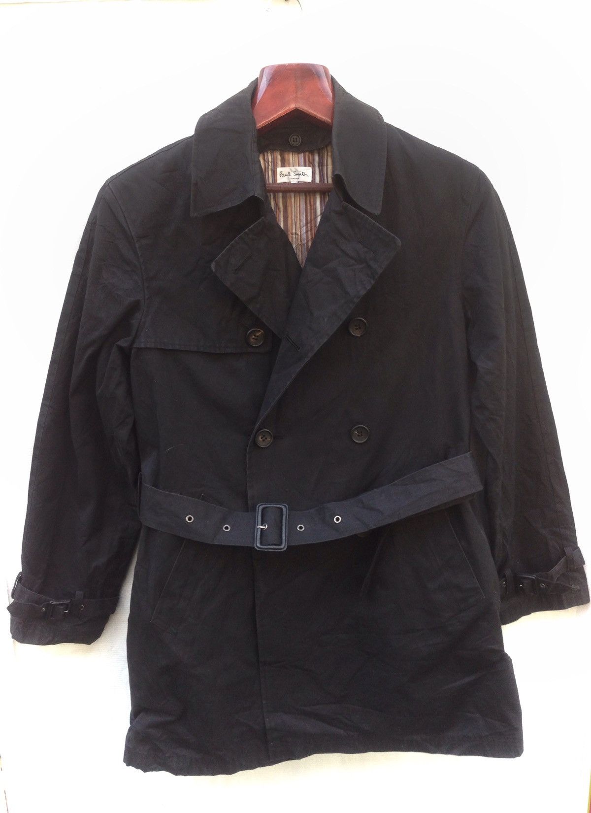 Paul Smith 🔥Paul Smith Trench Coat Wax Jacket Luxury Size US M / EU 48-50 / 2 - 1 Thumbnail