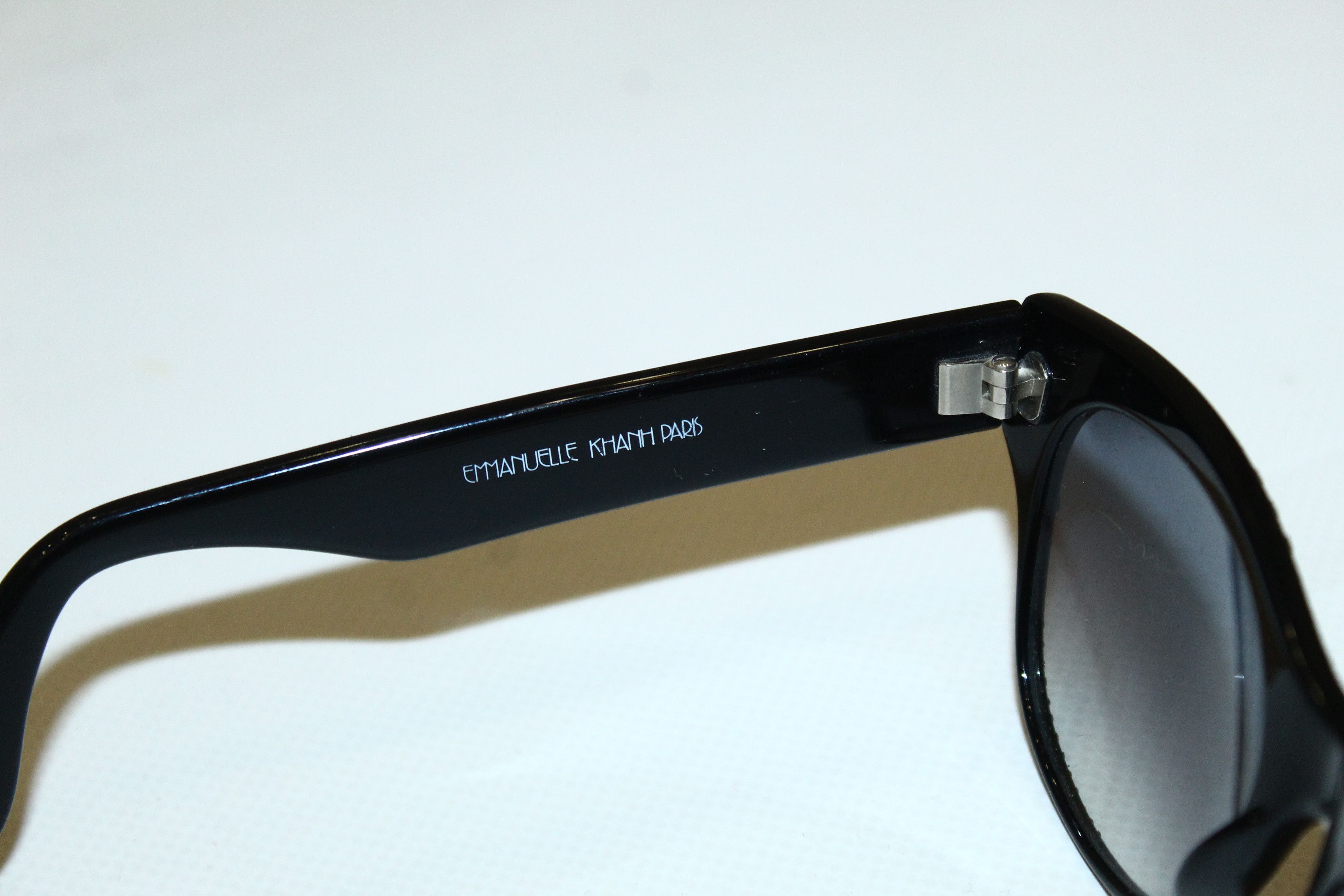 Emmanuelle Khanh RARE! Emmanuelle Khanh Paris Swarovski Trim Sunglasses Size ONE SIZE - 15 Thumbnail
