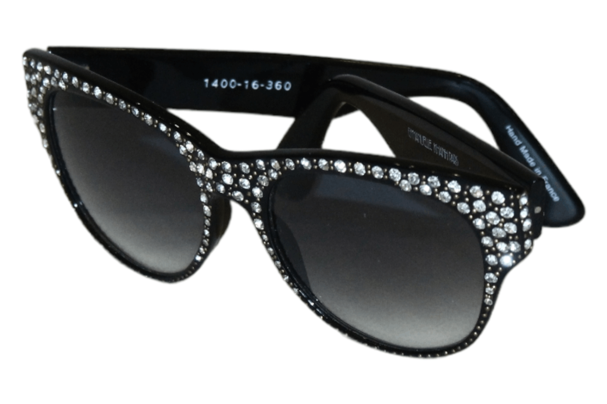 Emmanuelle Khanh RARE! Emmanuelle Khanh Paris Swarovski Trim Sunglasses Size ONE SIZE - 6 Thumbnail