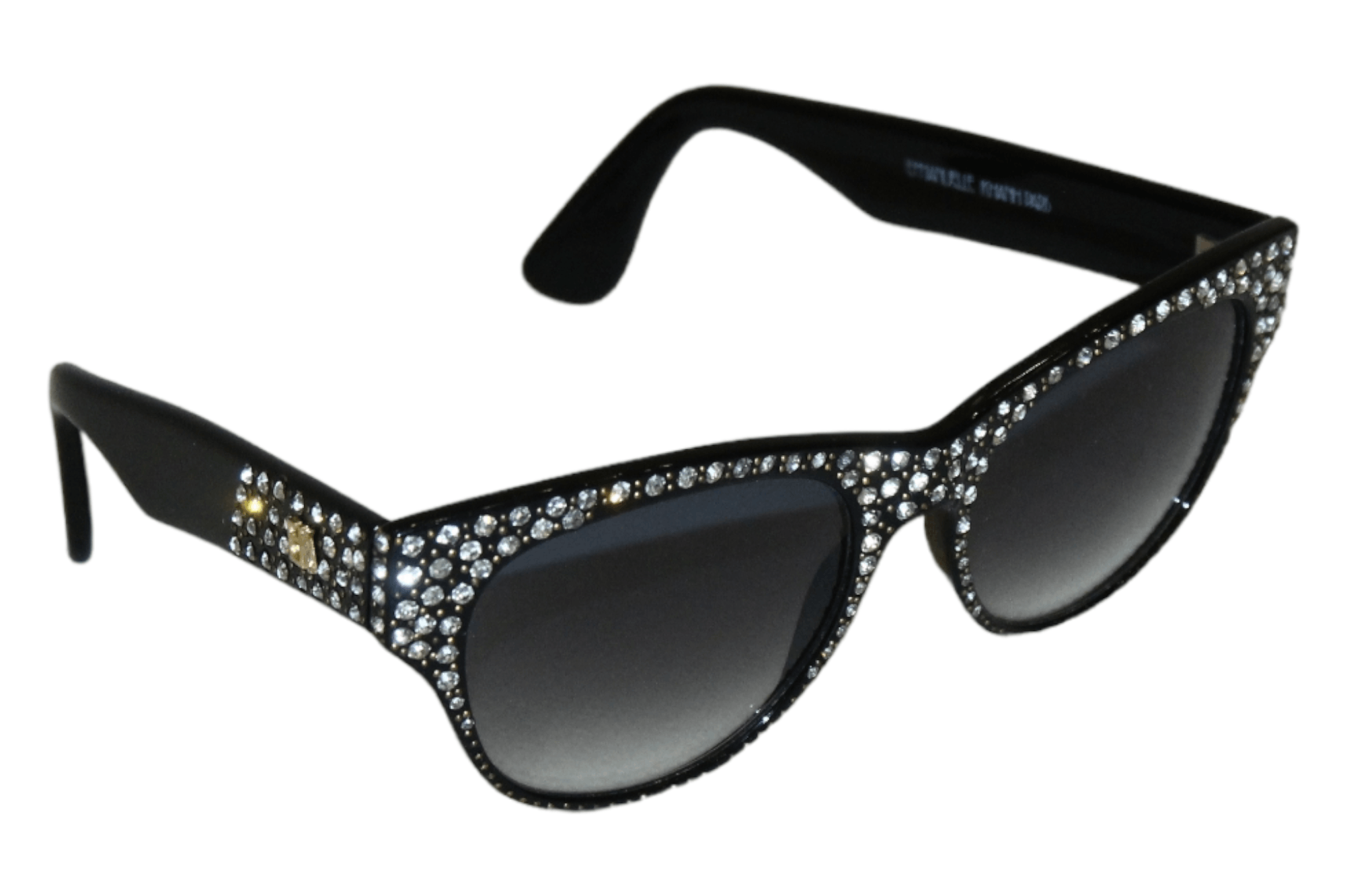 Emmanuelle Khanh RARE! Emmanuelle Khanh Paris Swarovski Trim Sunglasses Size ONE SIZE - 1 Thumbnail